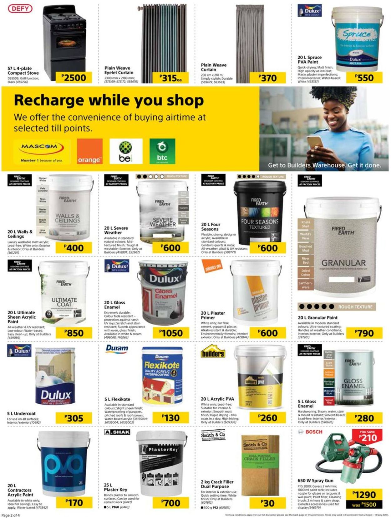 Builders Warehouse Catalogue from 2019/04/23