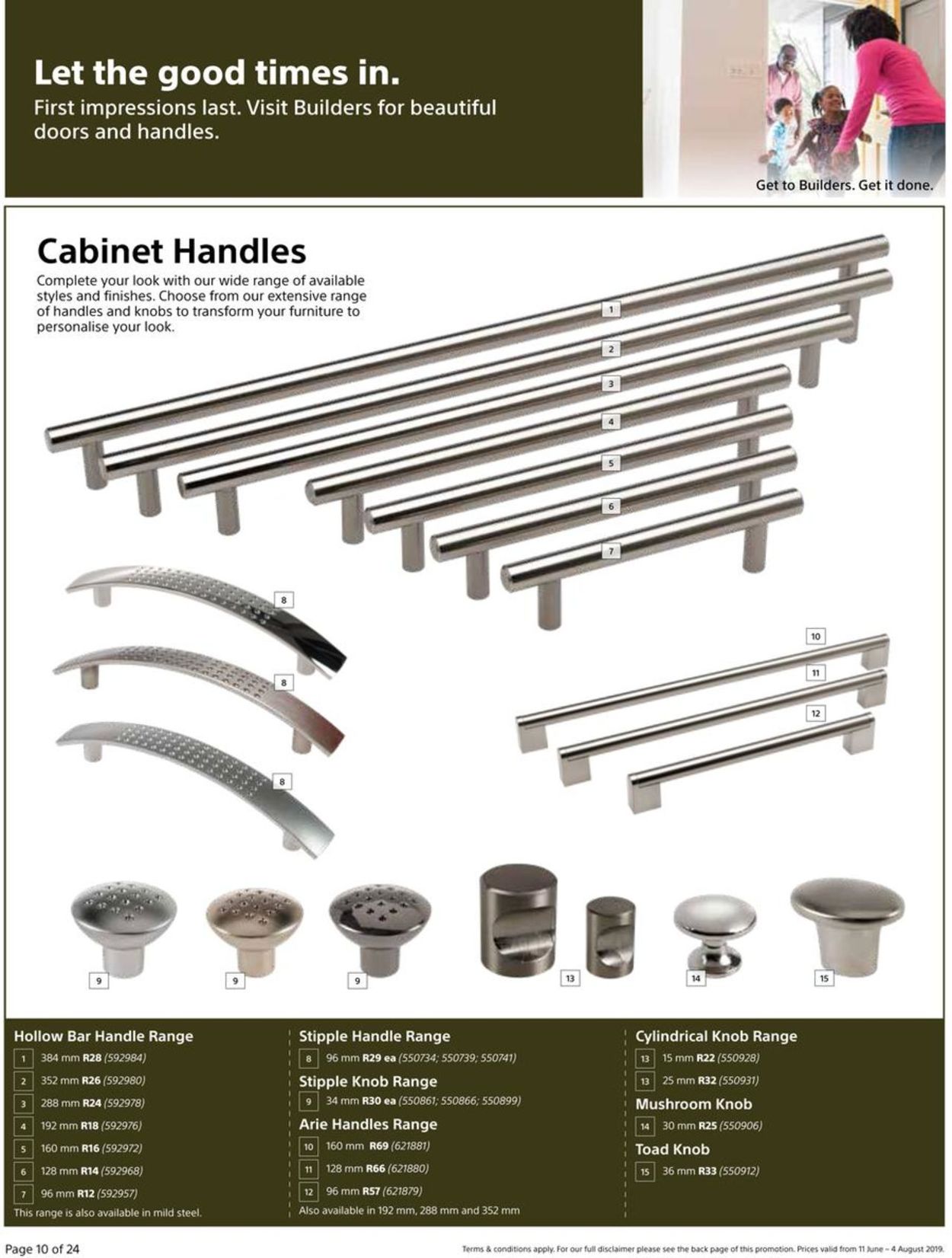 Builders Warehouse Catalogue from 2019/06/11