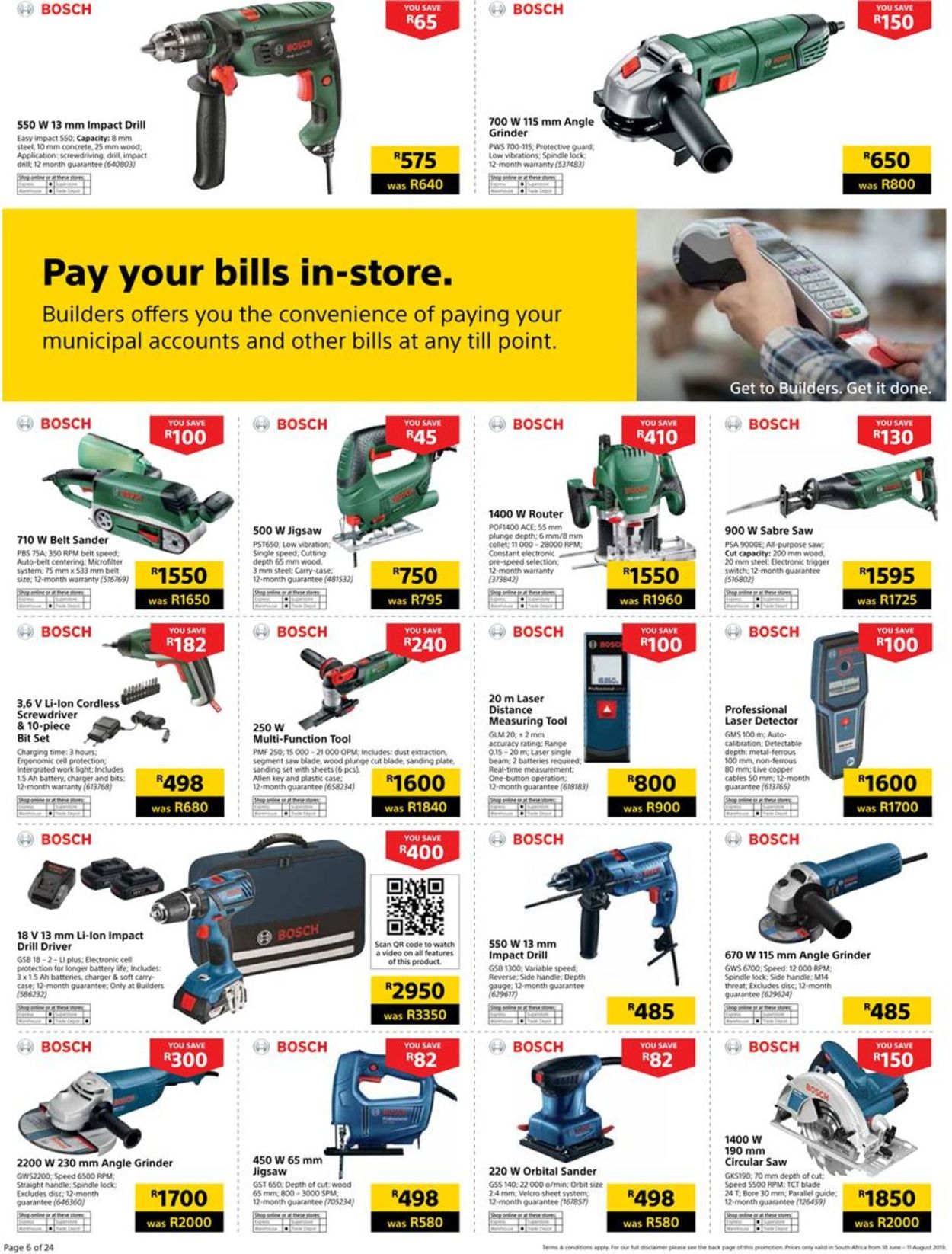 Builders Warehouse Catalogue from 2019/06/18