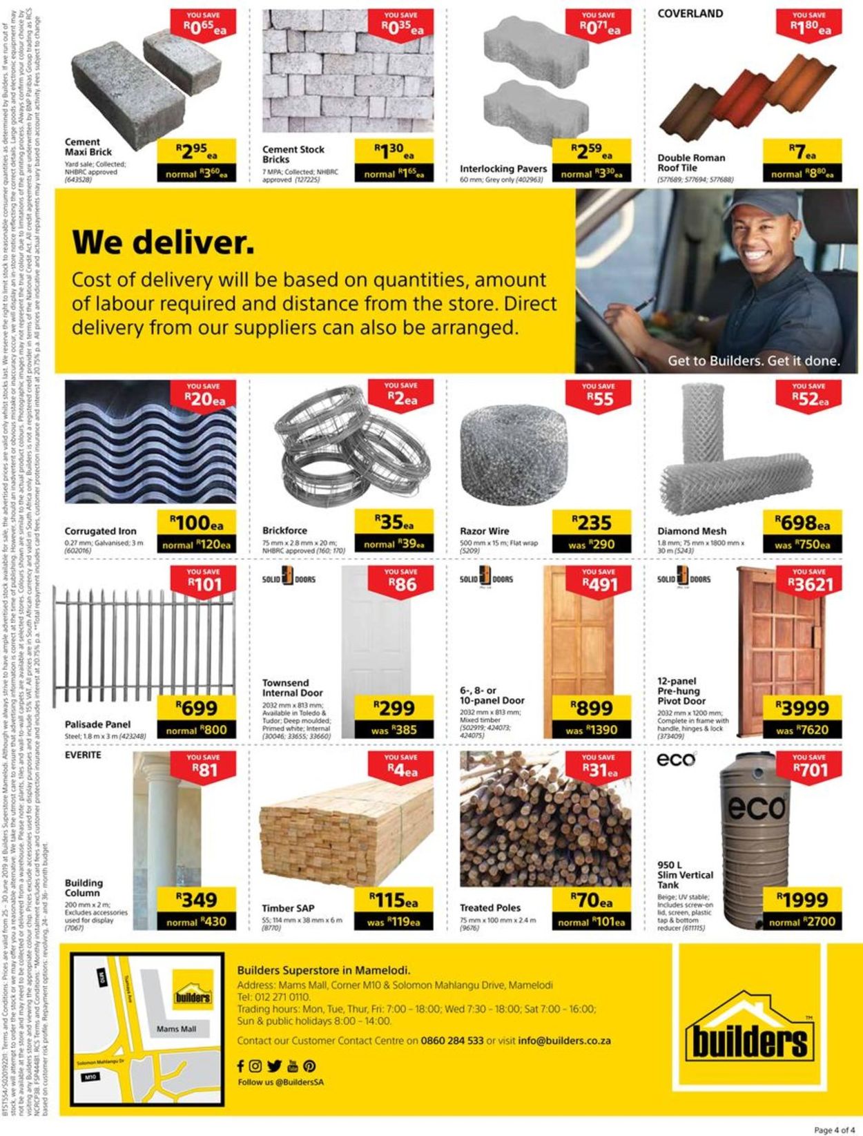 Builders Warehouse Catalogue from 2019/06/25