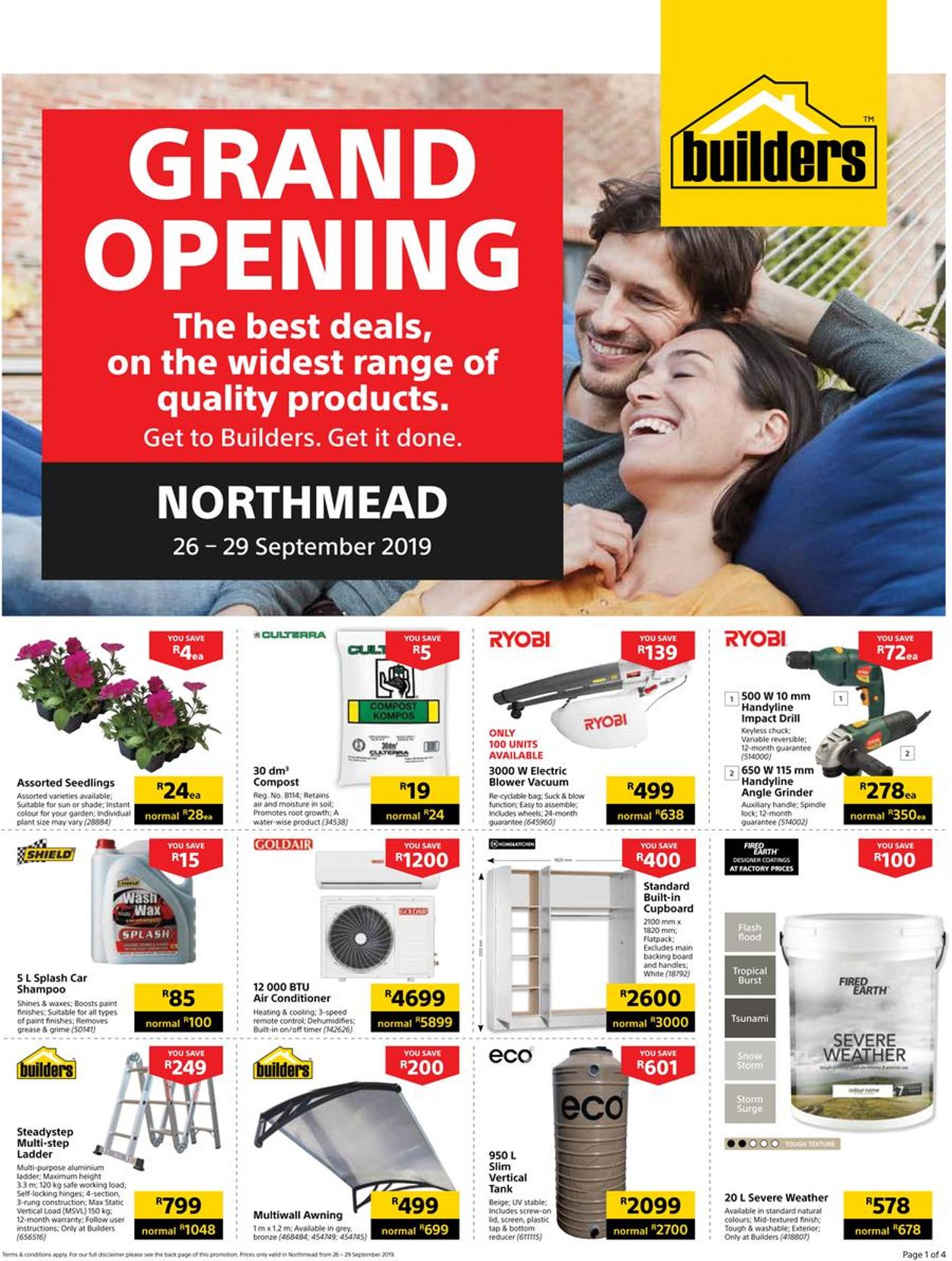 Builders Warehouse Catalogue from 2019/09/26