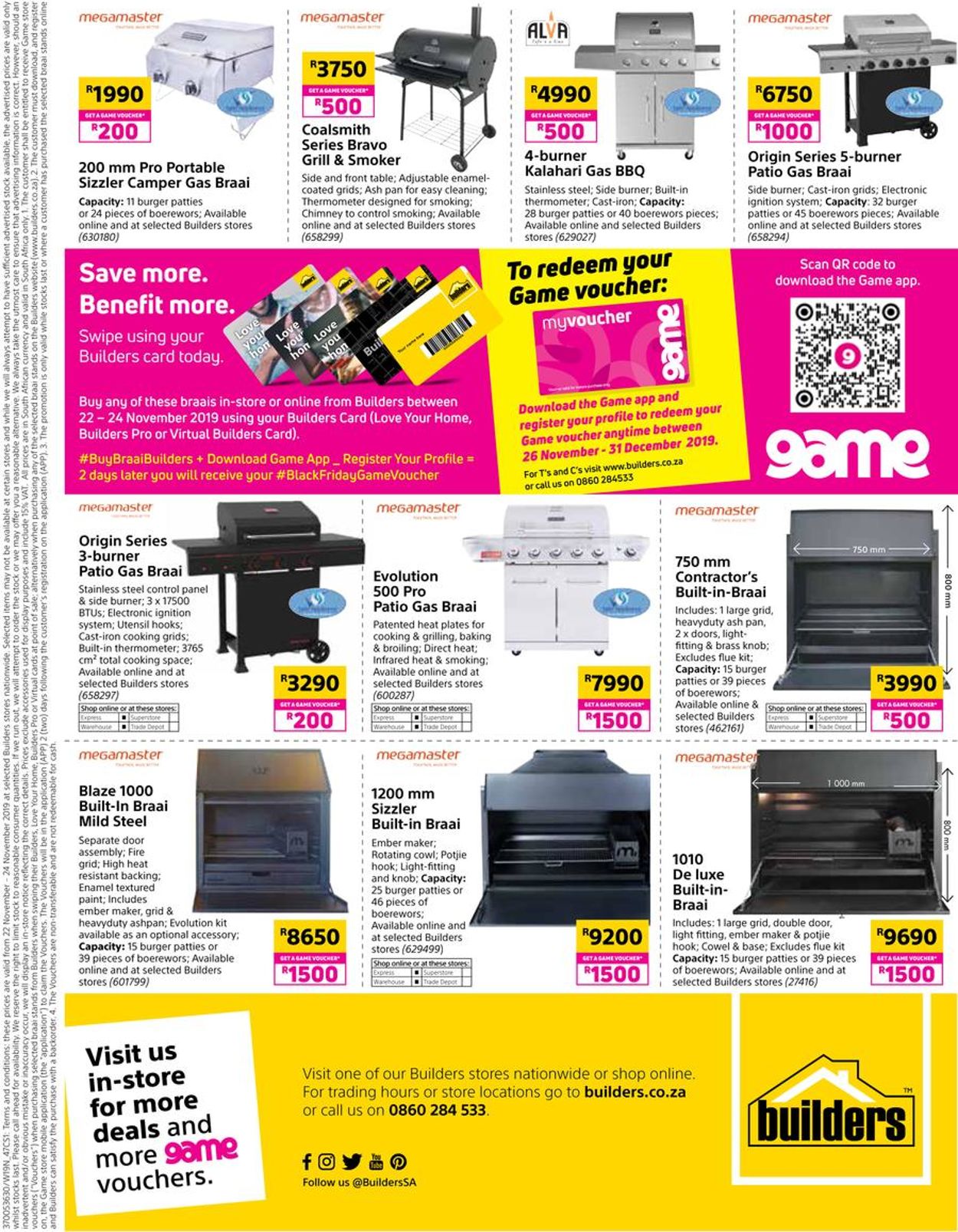 Builders Warehouse Catalogue from 2019/11/22