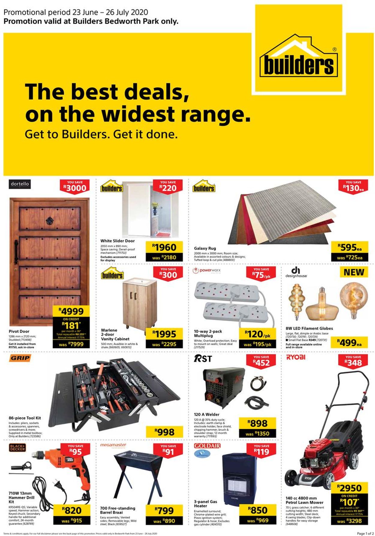 Builders Warehouse Catalogue from 2020/06/23
