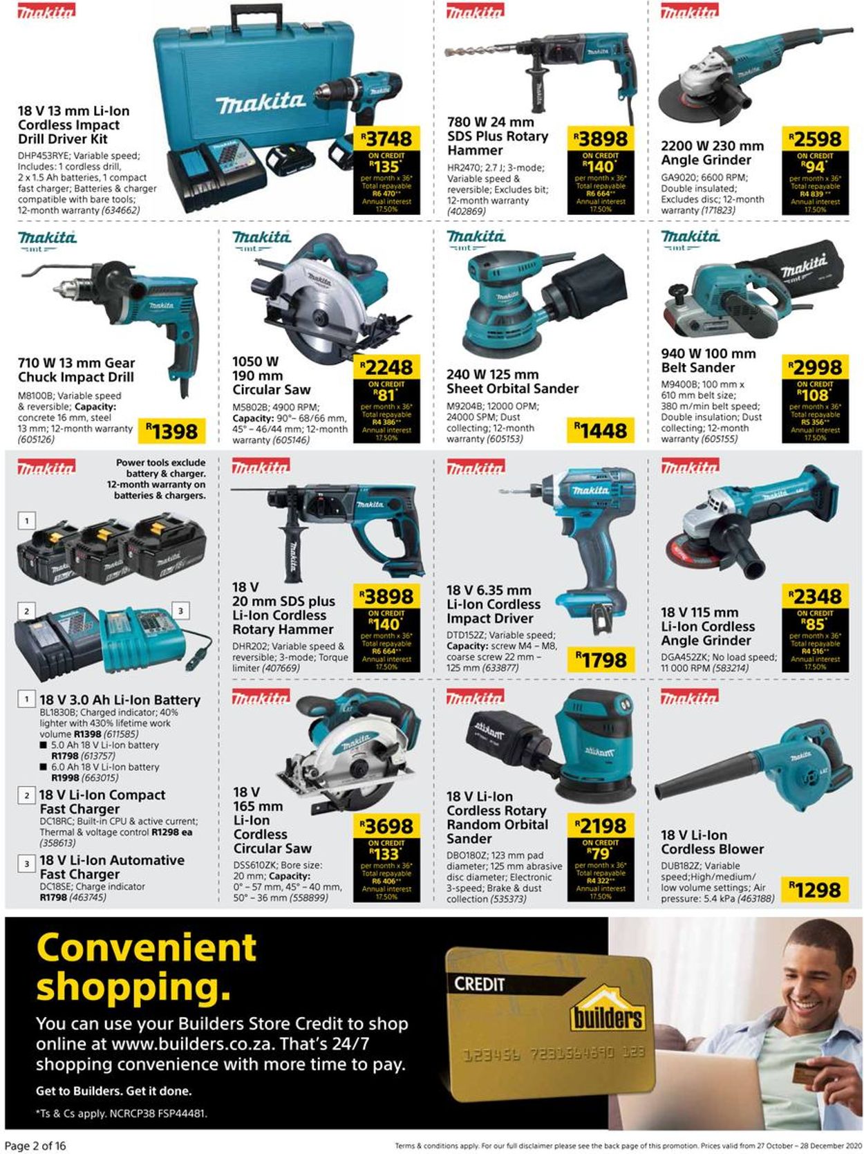 Builders Warehouse Catalogue from 2020/10/27
