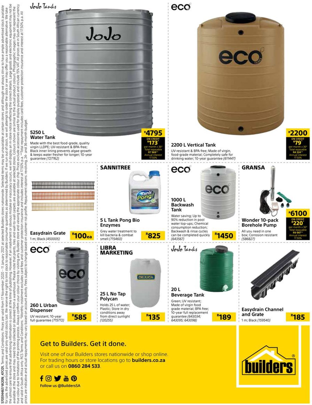 Builders Warehouse Catalogue from 2020/11/17
