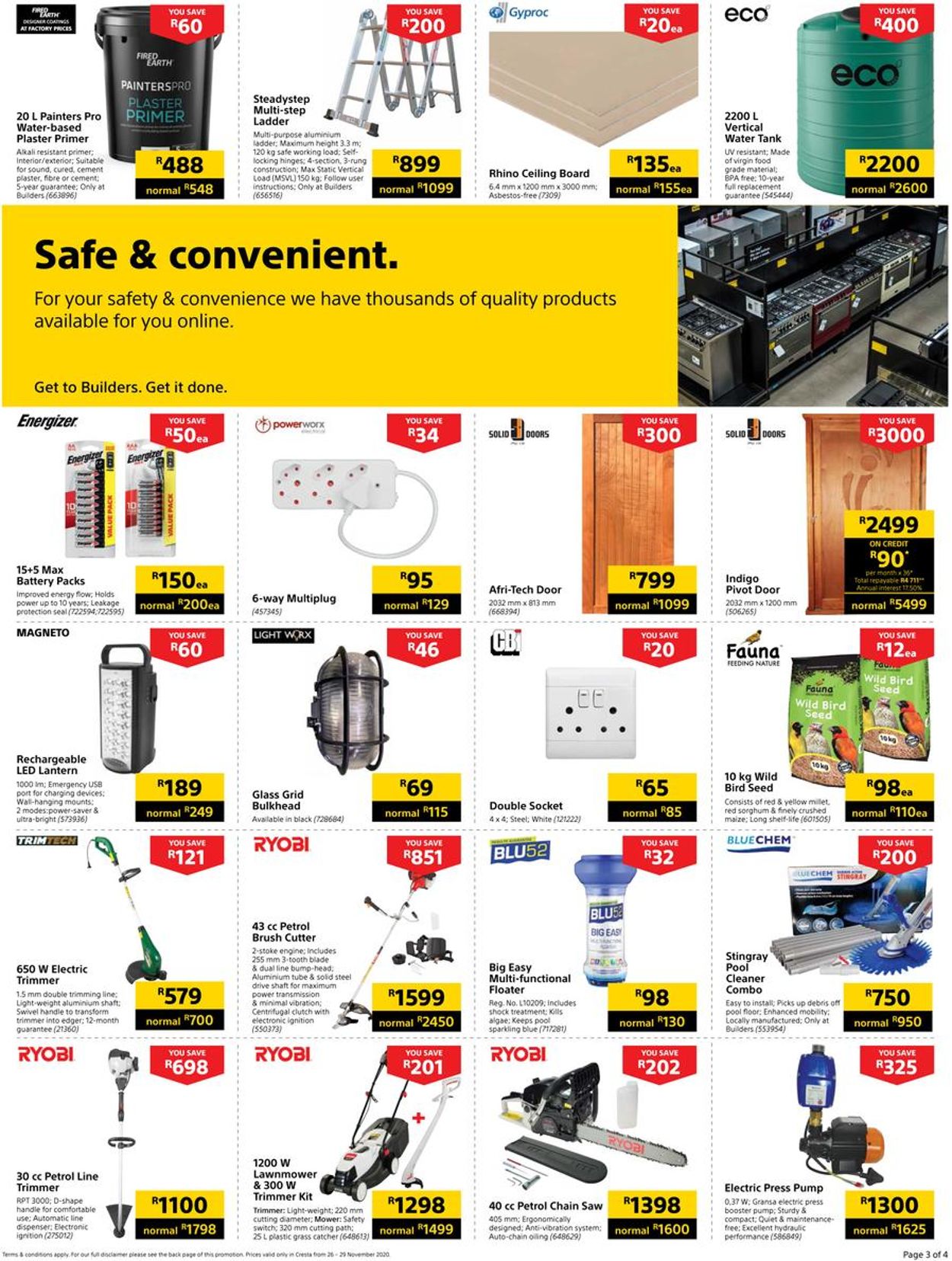 Builders Warehouse Catalogue from 2020/11/26