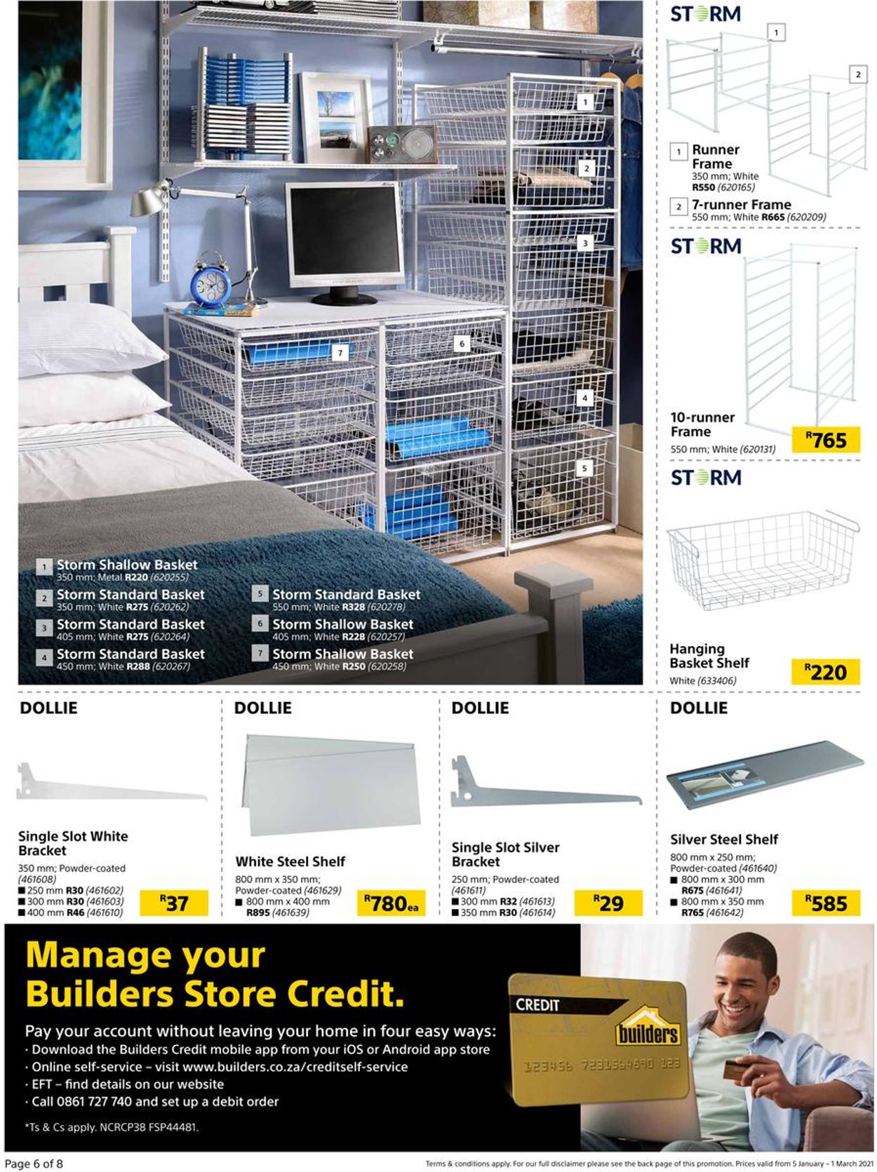 Builders Warehouse Catalogue from 2021/01/05