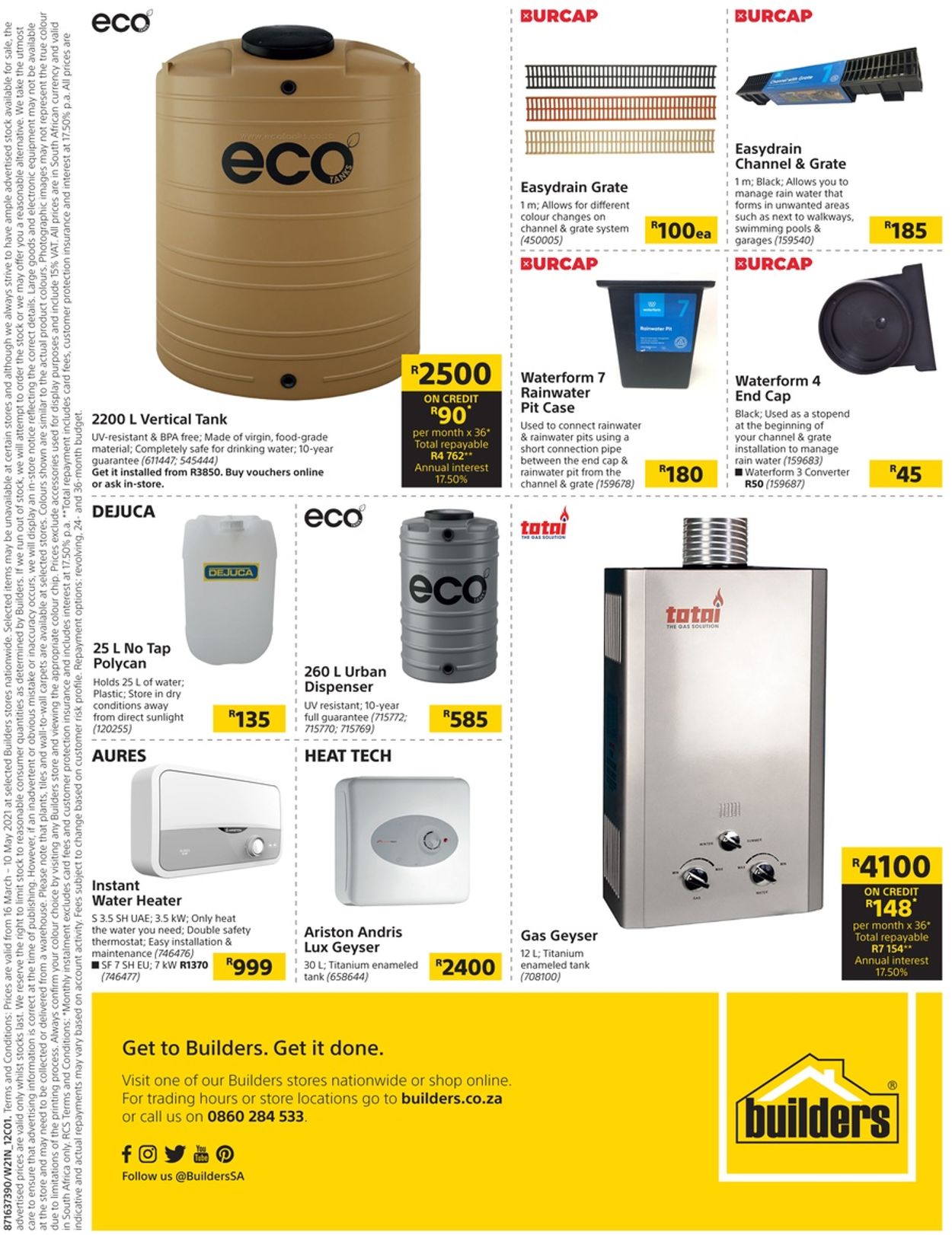 Builders Warehouse Catalogue from 2021/03/16