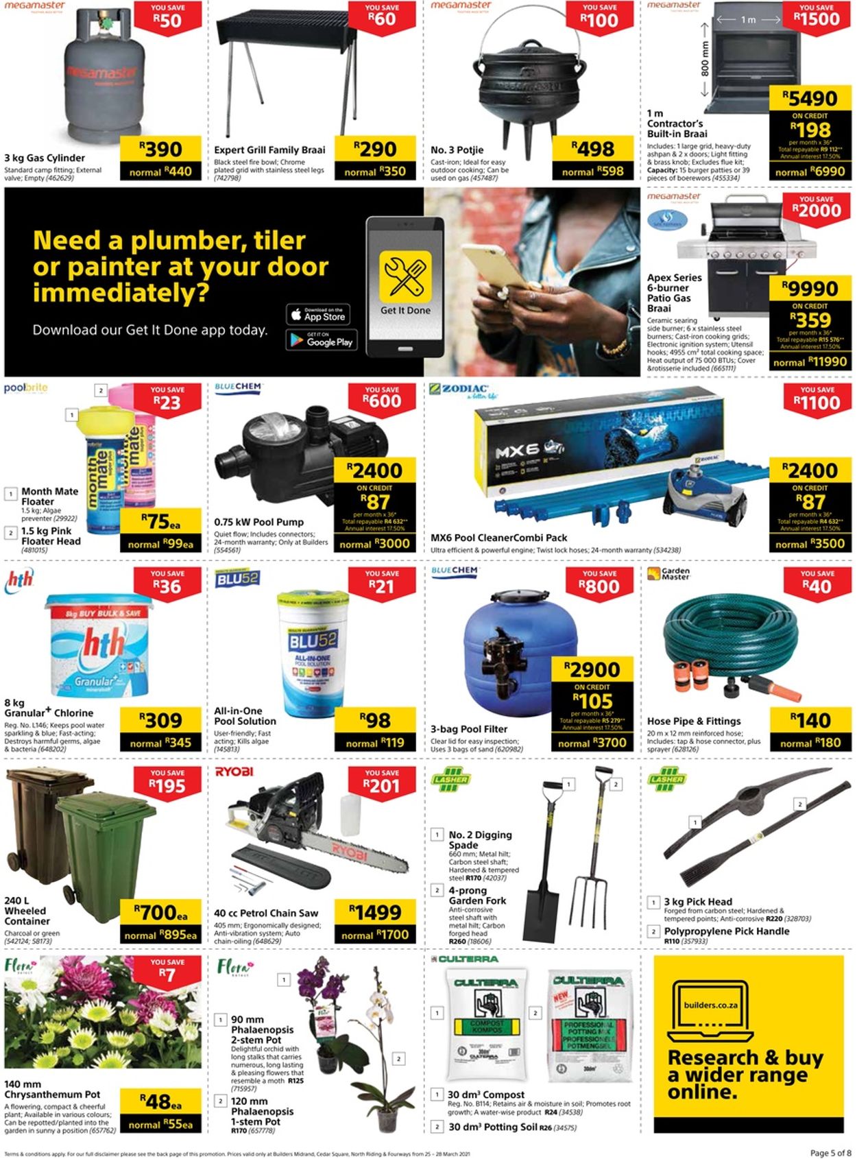 Builders Warehouse Catalogue from 2021/03/25