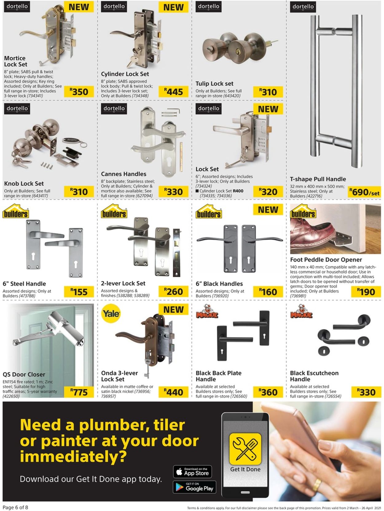 Builders Warehouse Catalogue from 2021/03/02