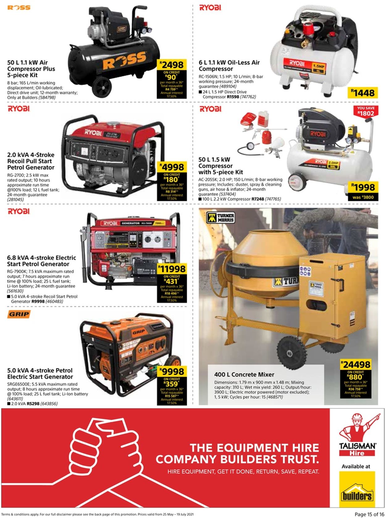 Builders Warehouse Catalogue from 2021/05/25