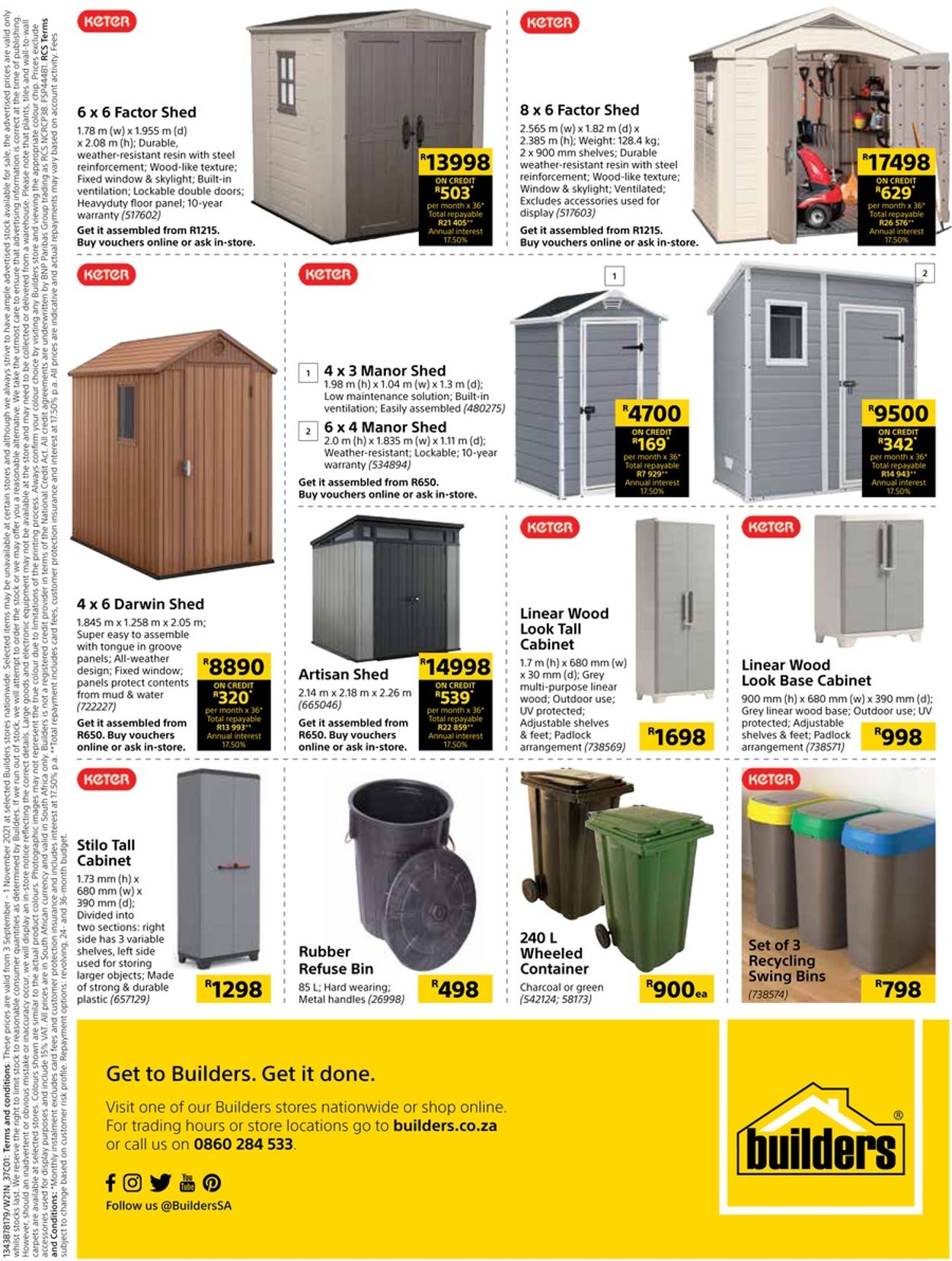 Builders Warehouse Catalogue from 2021/09/03