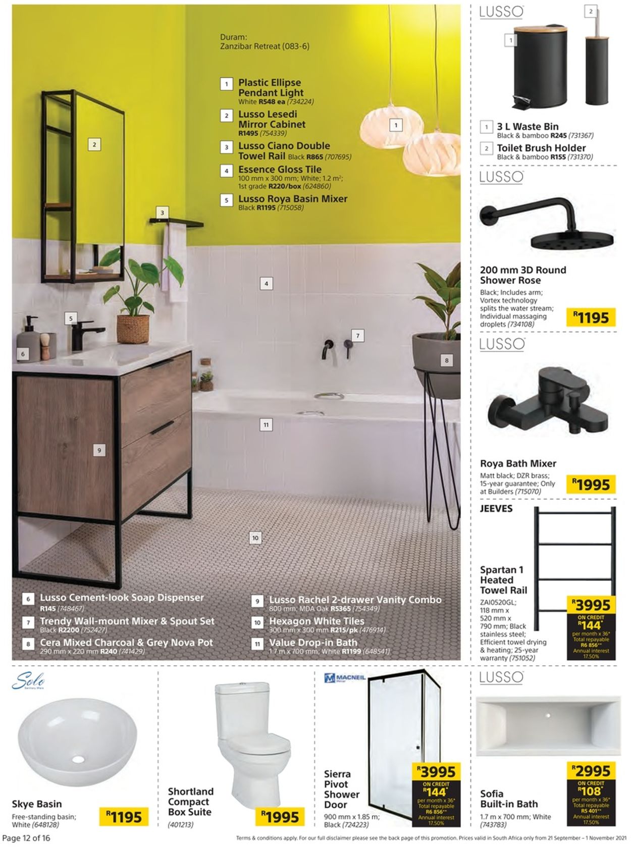 Builders Warehouse Catalogue from 2021/09/21