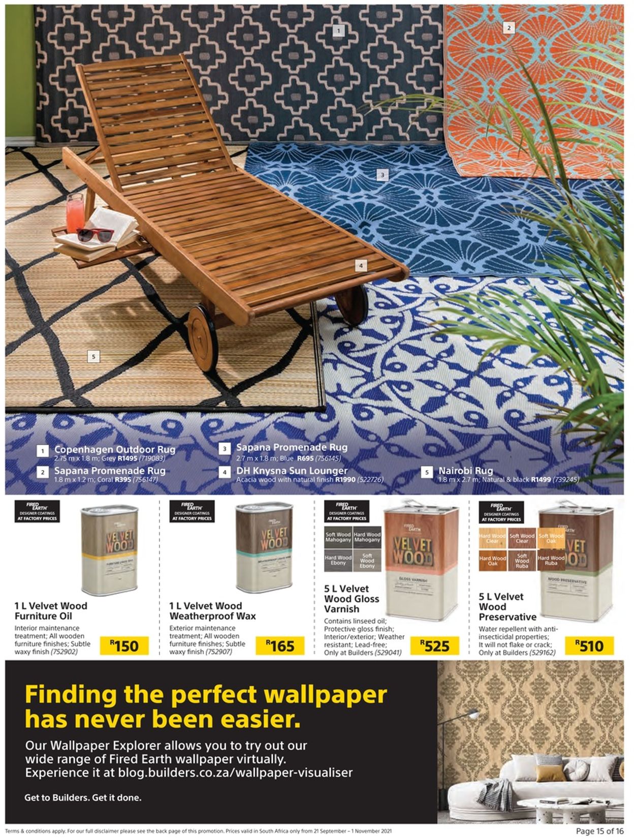 Builders Warehouse Catalogue from 2021/09/21