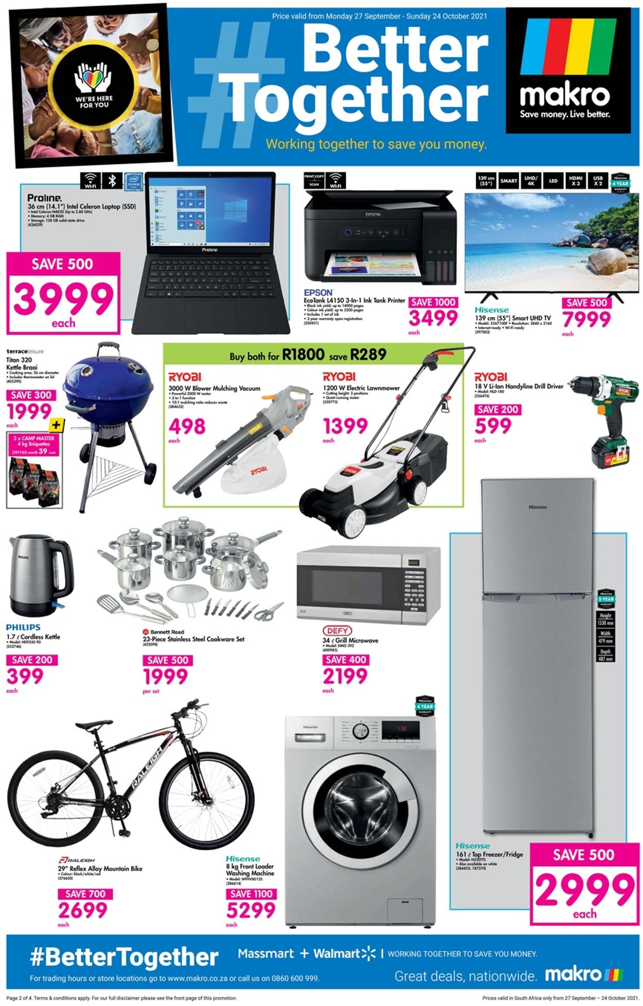 Builders Warehouse Catalogue from 2021/09/27