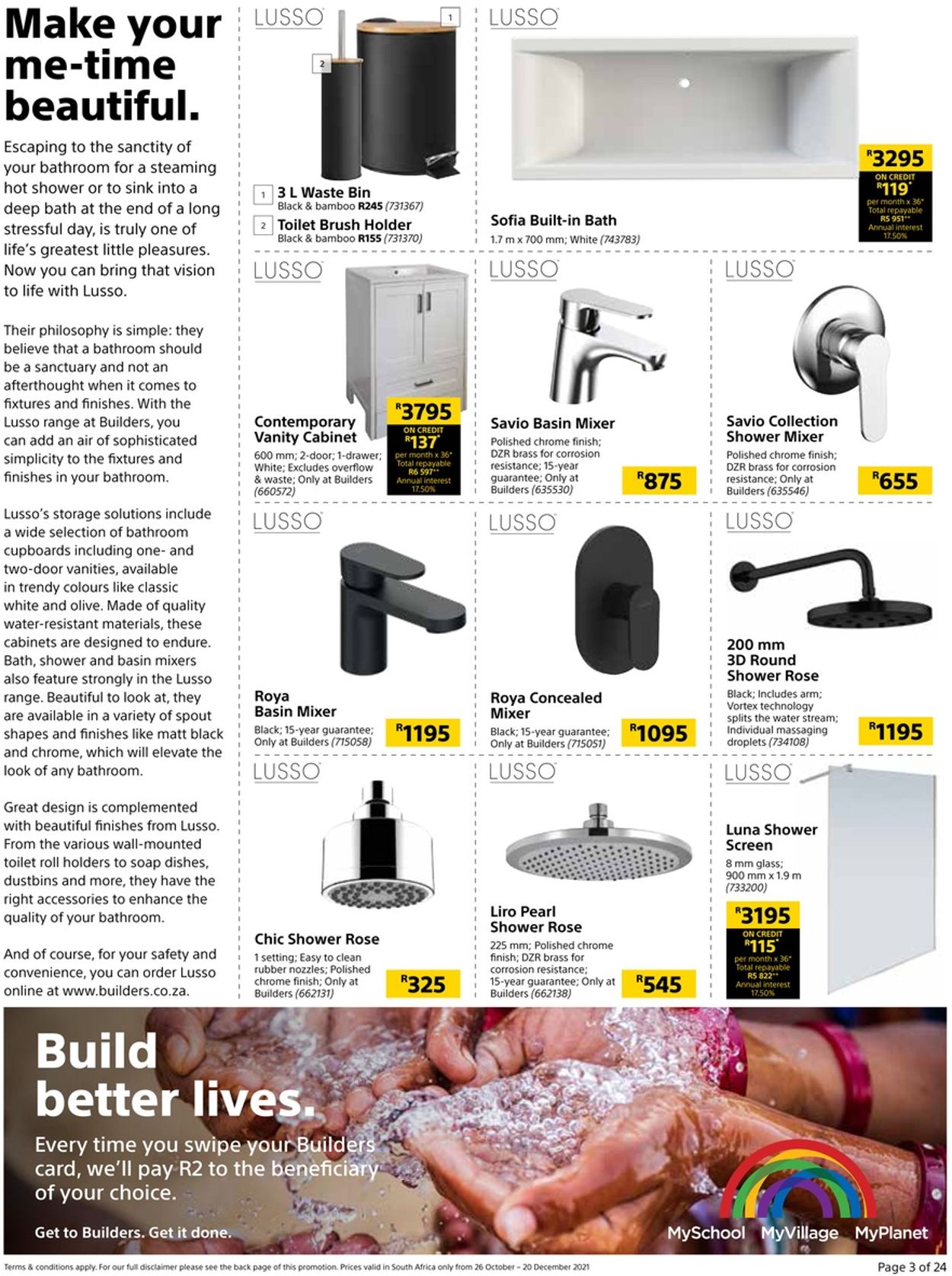 Builders Warehouse Catalogue from 2021/10/26