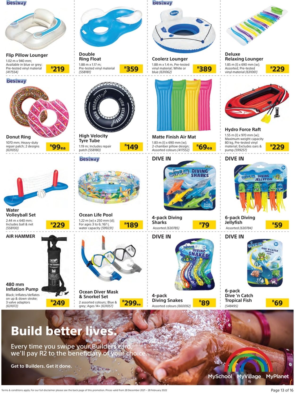 Builders Warehouse Catalogue from 2021/12/28