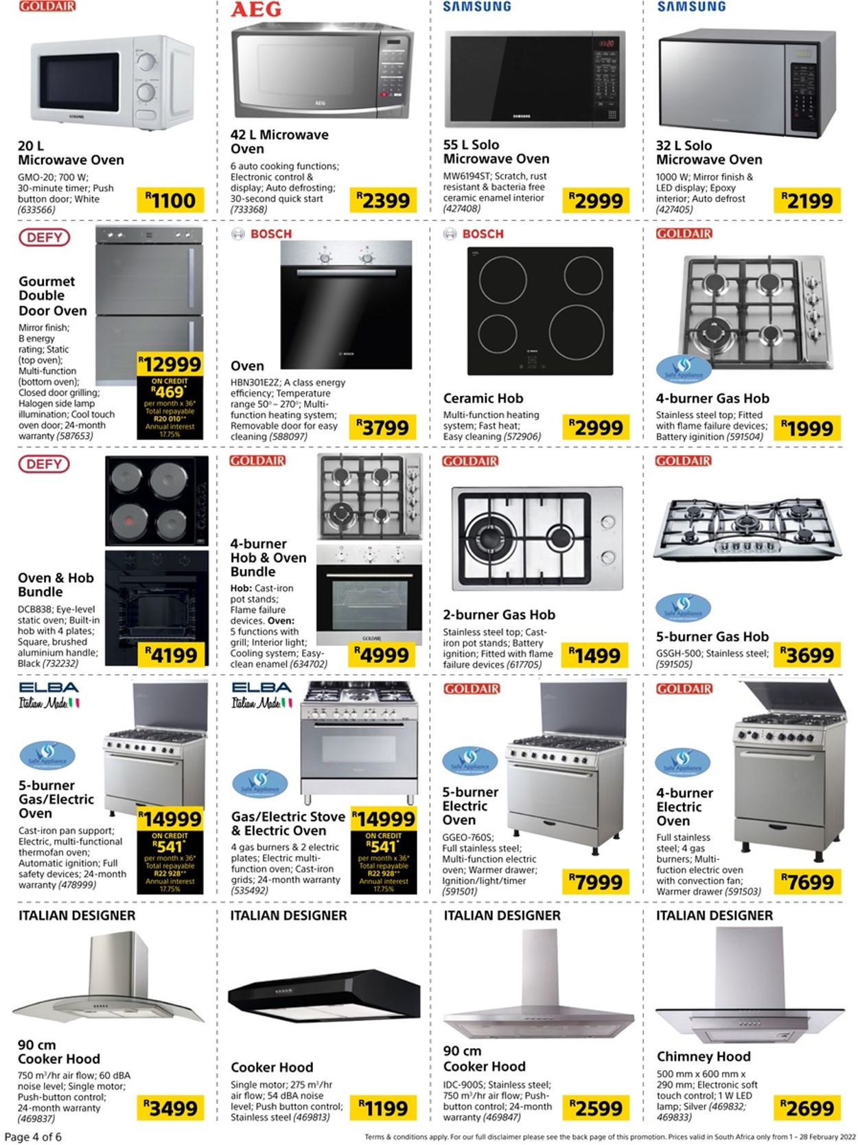 Builders Warehouse Catalogue from 2022/02/01