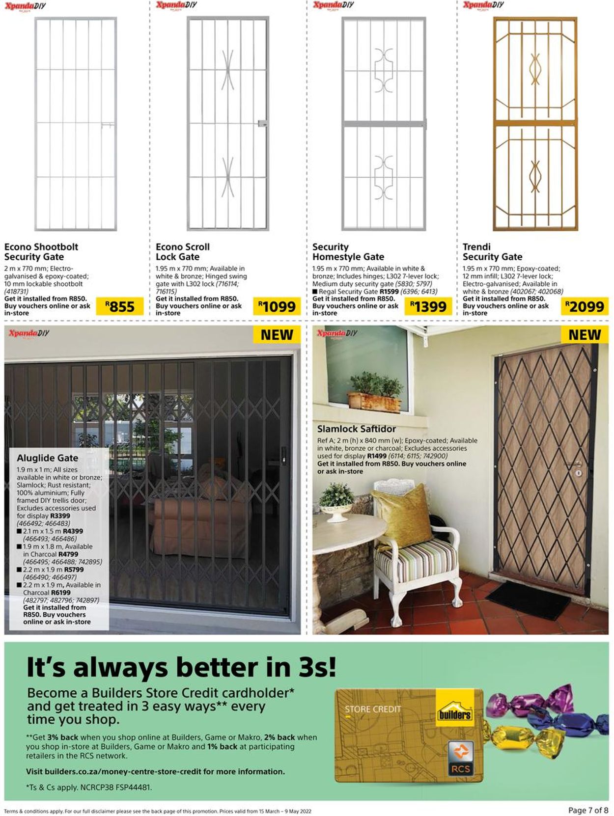 Builders Warehouse Catalogue from 2022/03/15
