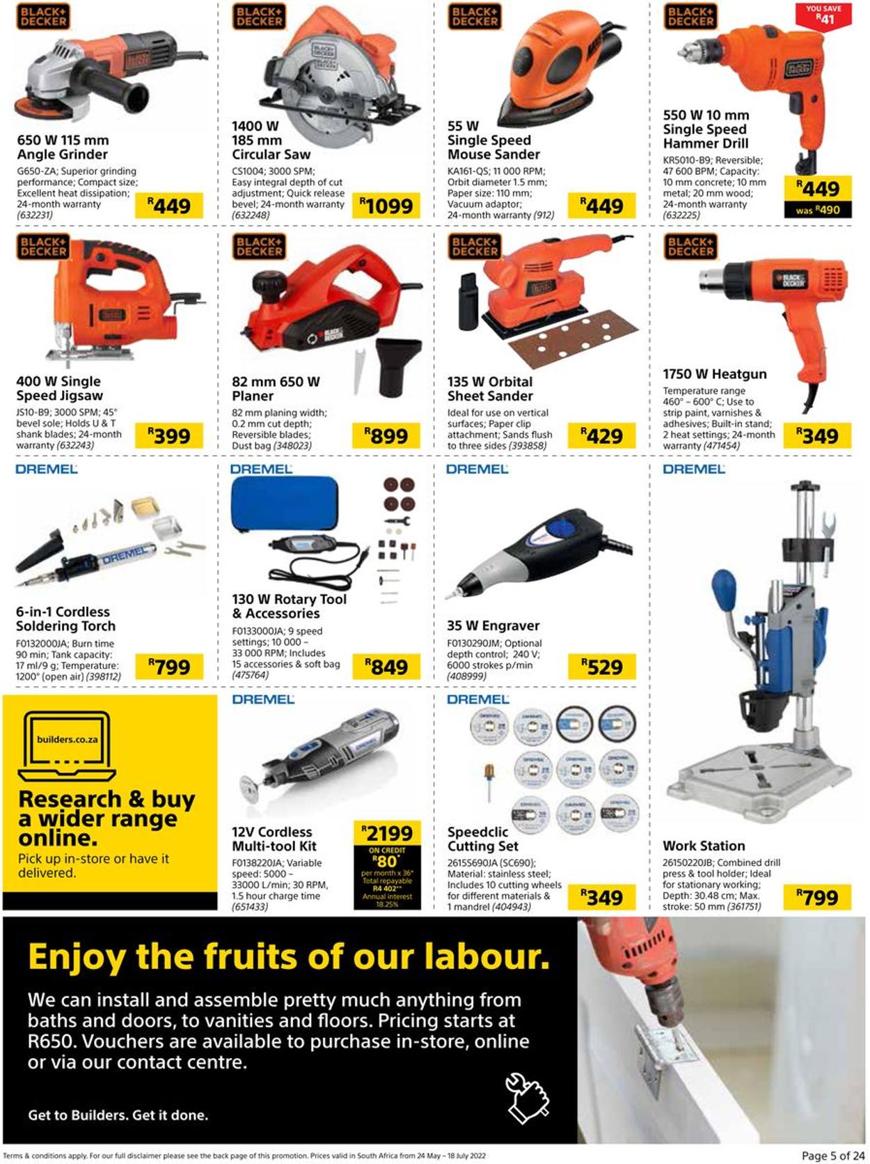Builders Warehouse Catalogue from 2022/05/24