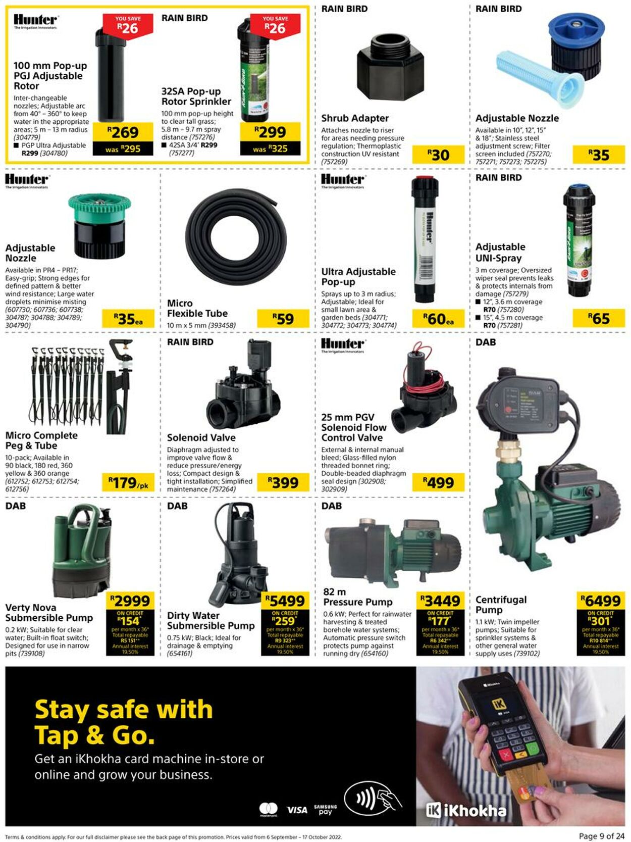 Builders Warehouse Catalogue from 2022/09/06