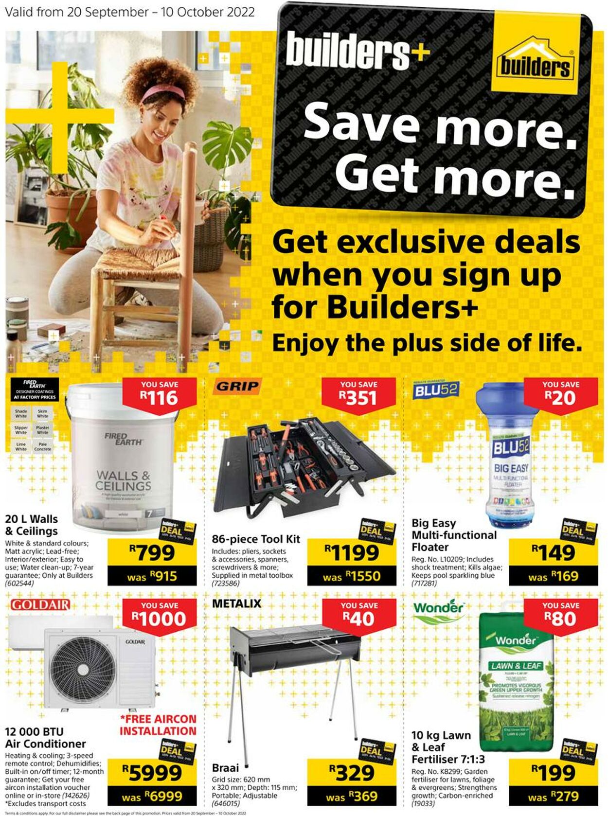 Builders Warehouse Catalogue from 2022/09/20