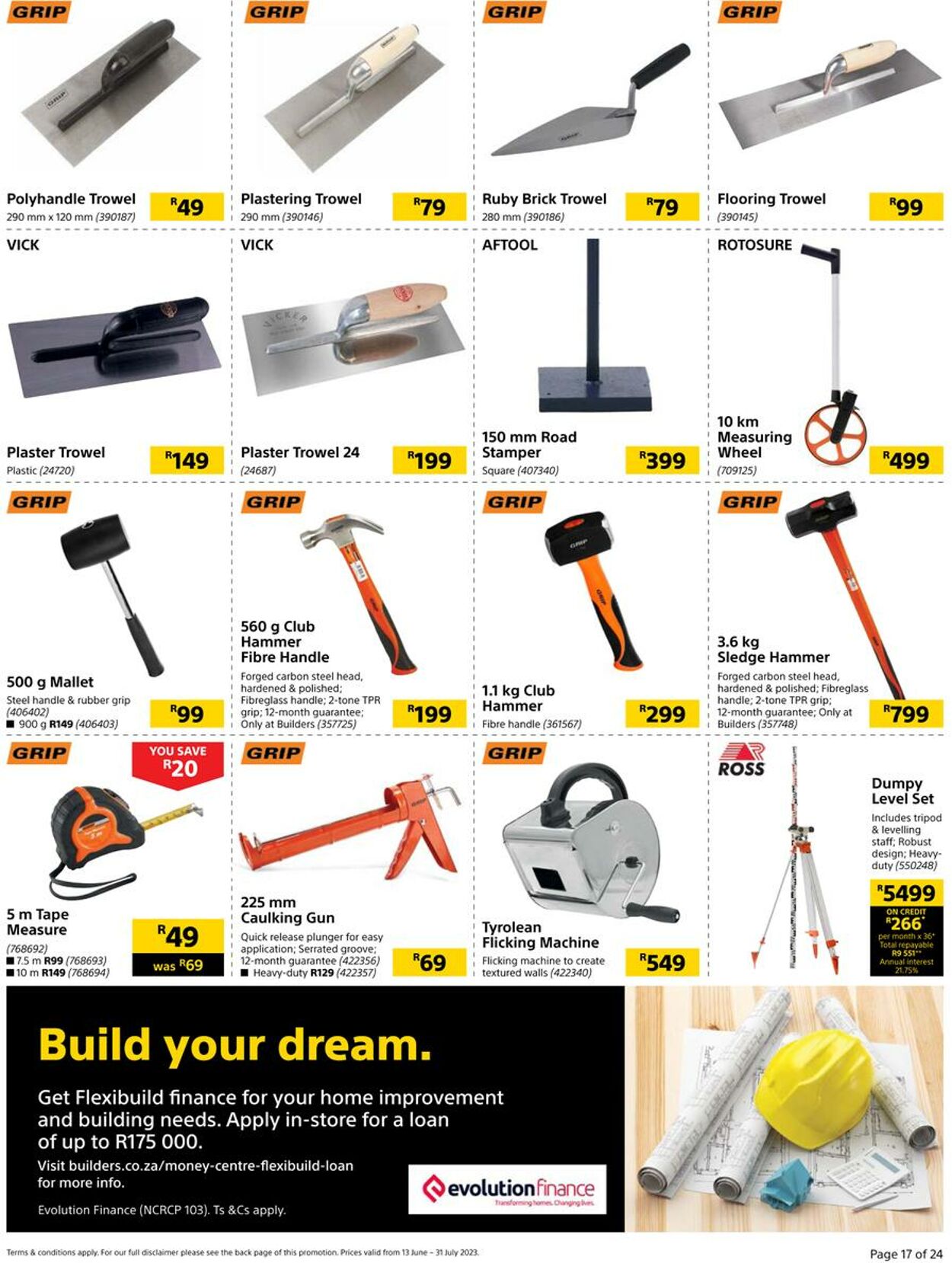 Builders Warehouse Catalogue from 2023/06/13