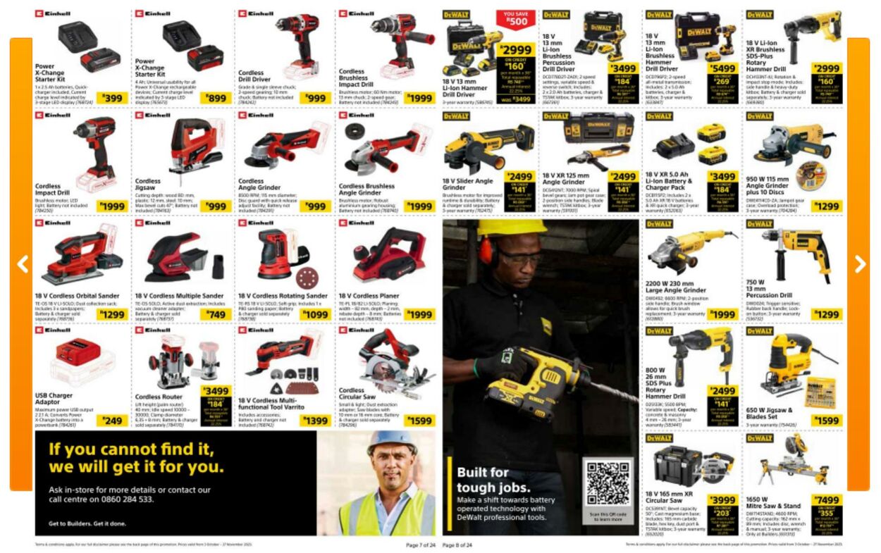 Builders Warehouse Catalogue from 2023/10/23