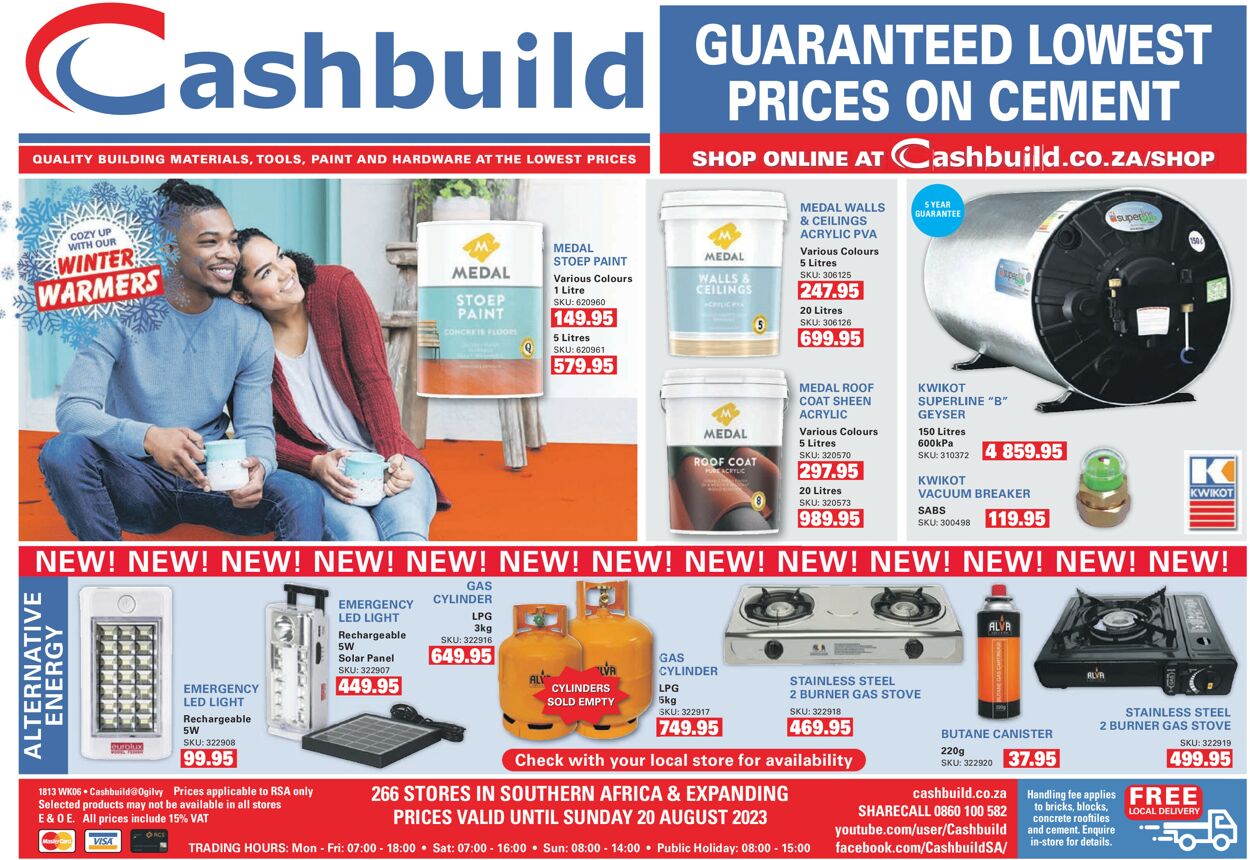 Cashbuild Catalogue from 2023/08/14