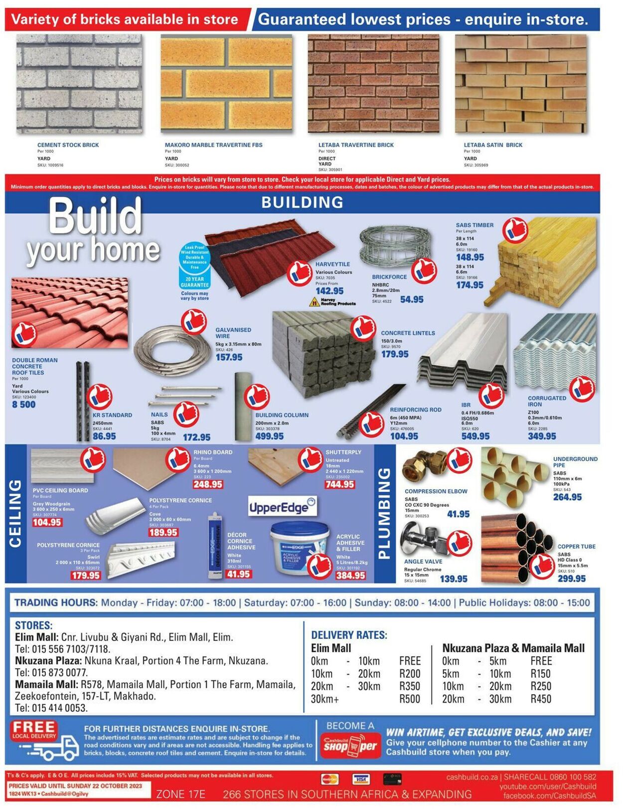 Cashbuild Catalogue from 2023/09/21