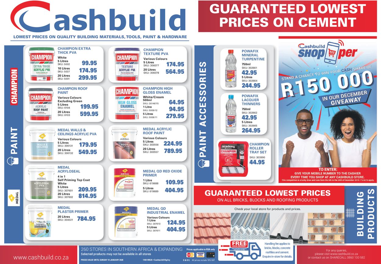 Cashbuild Catalogue from 2019/12/19