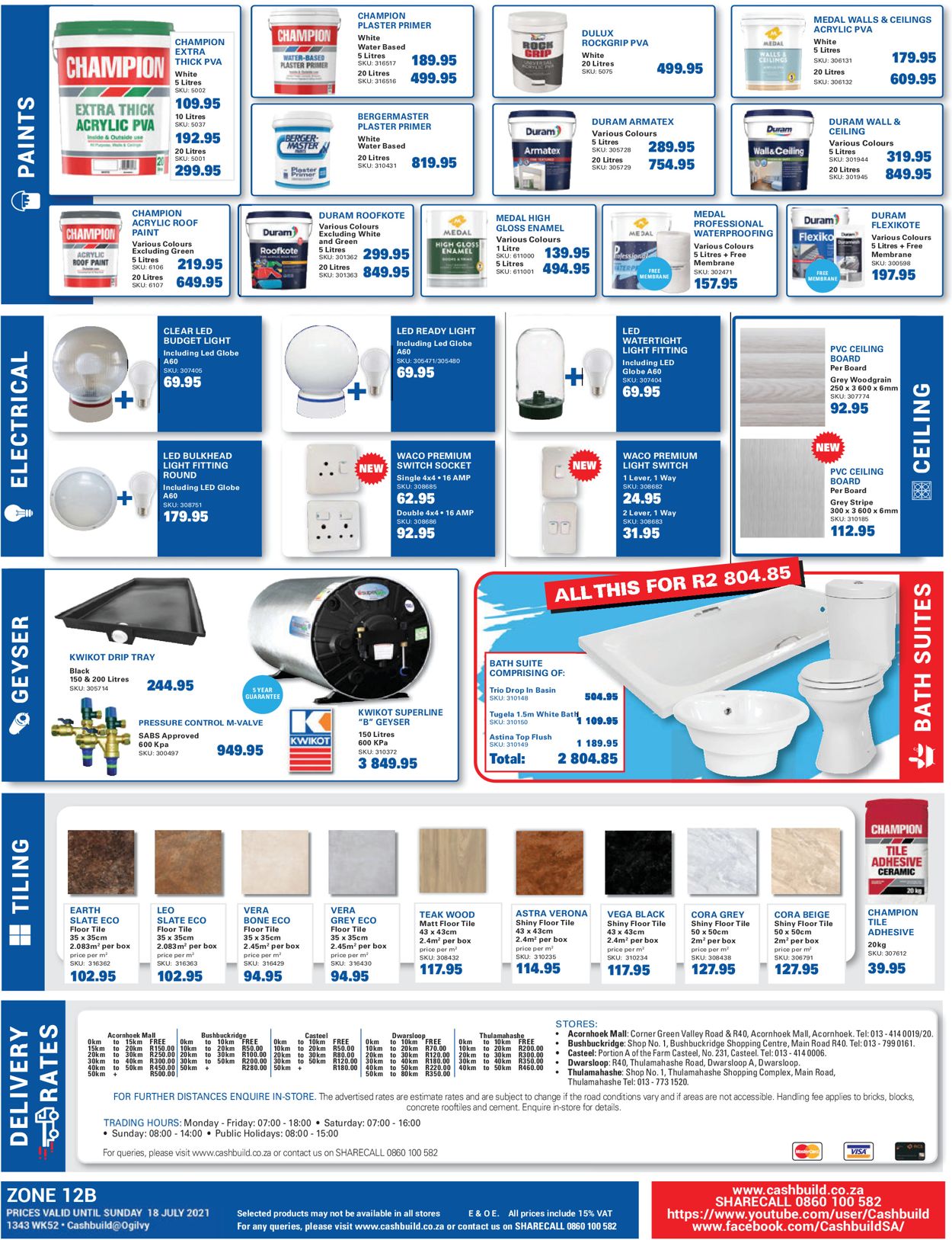 Cashbuild Catalogue from 2021/06/21
