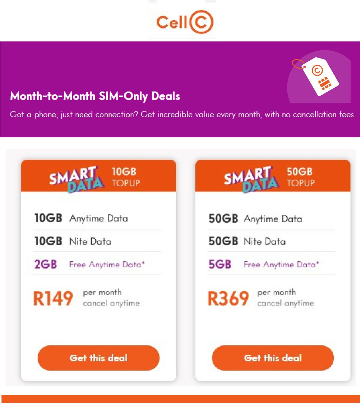 Cell C Catalogue from 2022/10/11