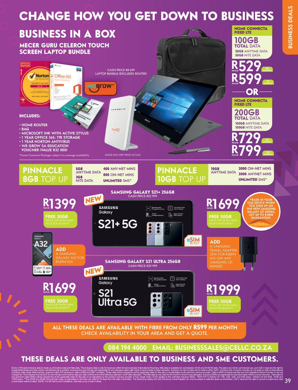 Cell C Catalogue from 2021/06/02