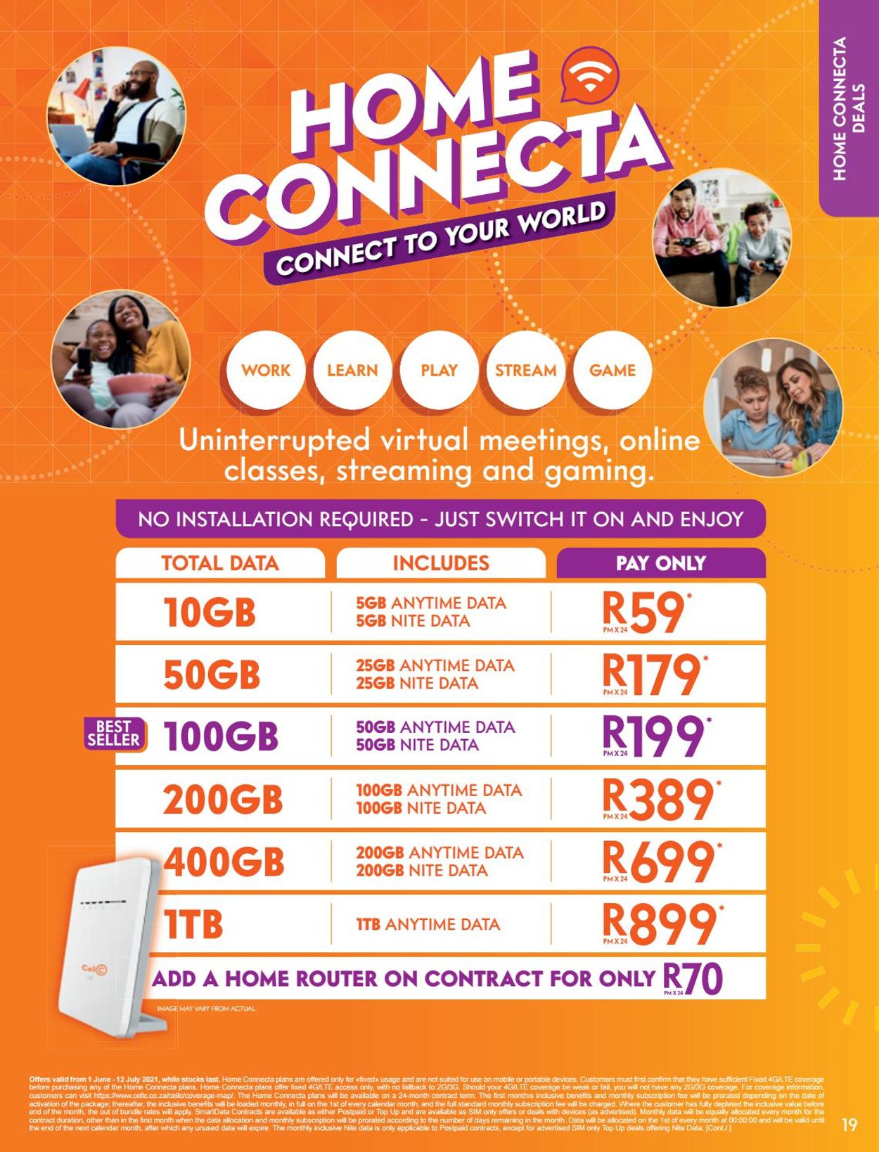 Cell C Catalogue from 2021/05/31