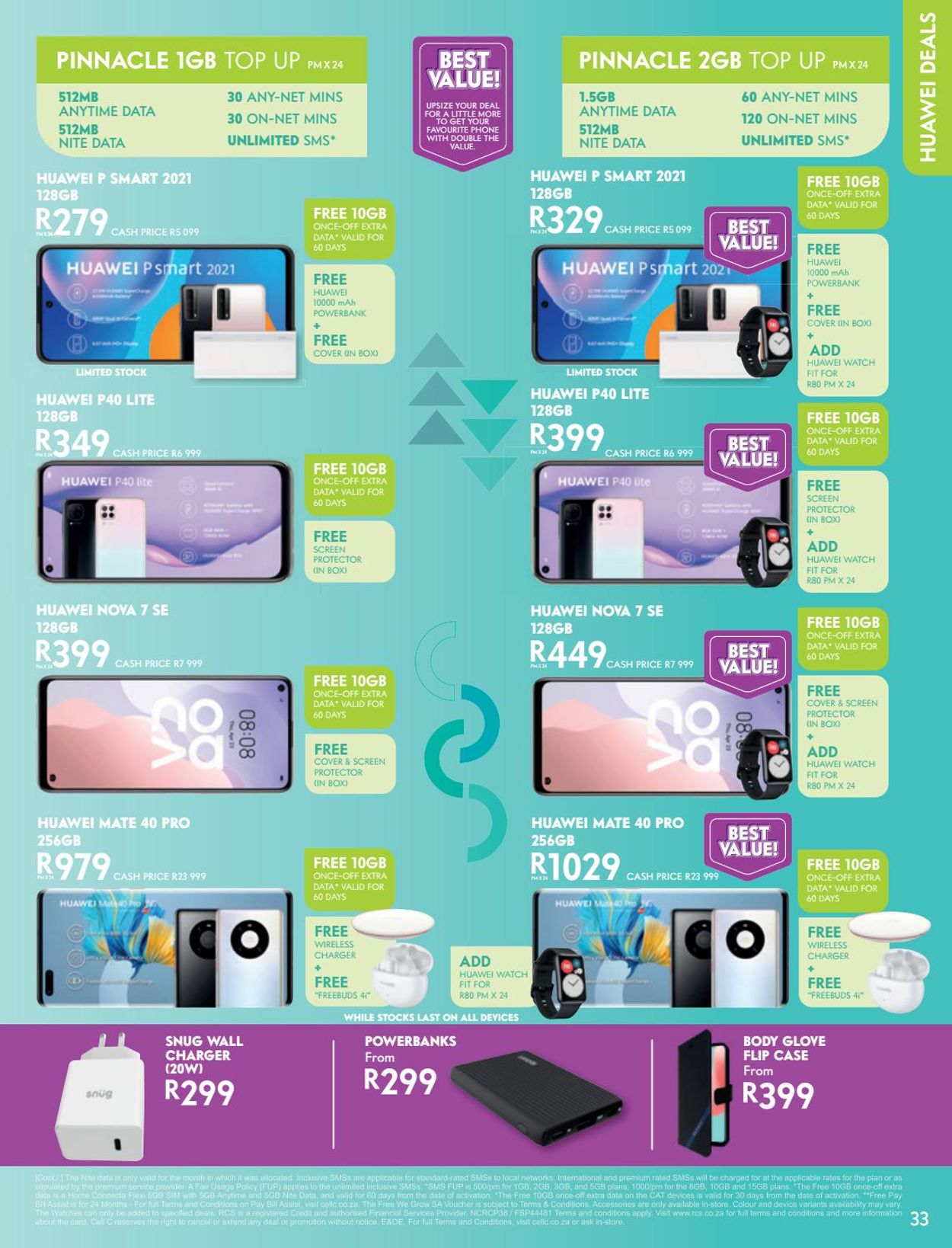 Cell C Catalogue from 2021/05/31