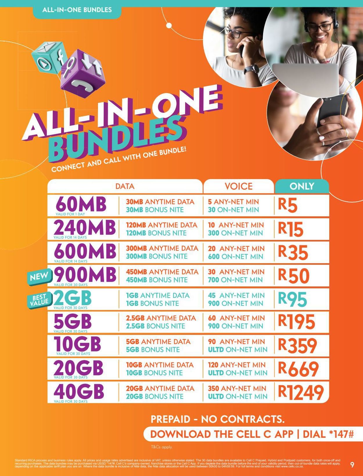 Cell C Catalogue from 2021/10/18