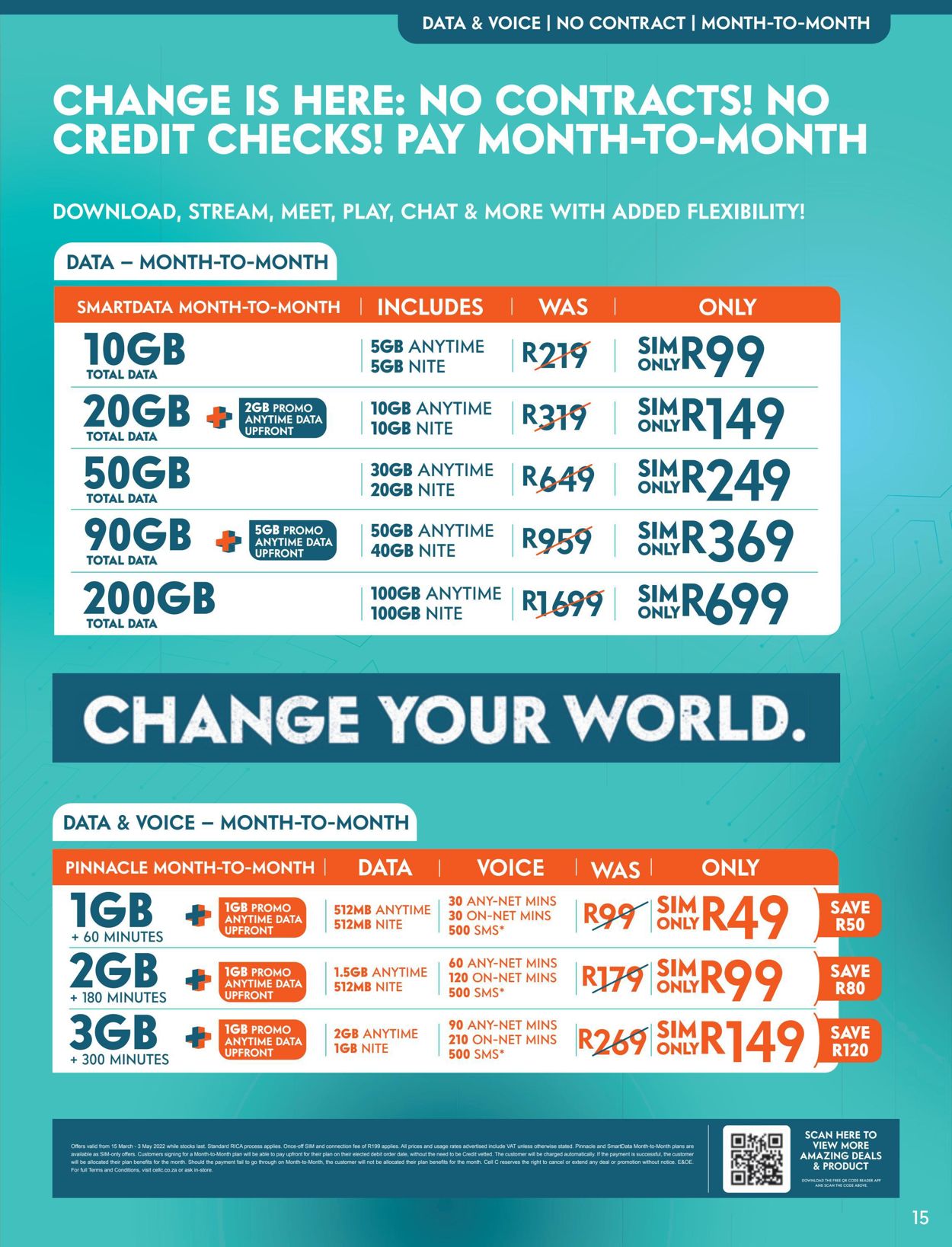 Cell C Catalogue from 2022/03/15