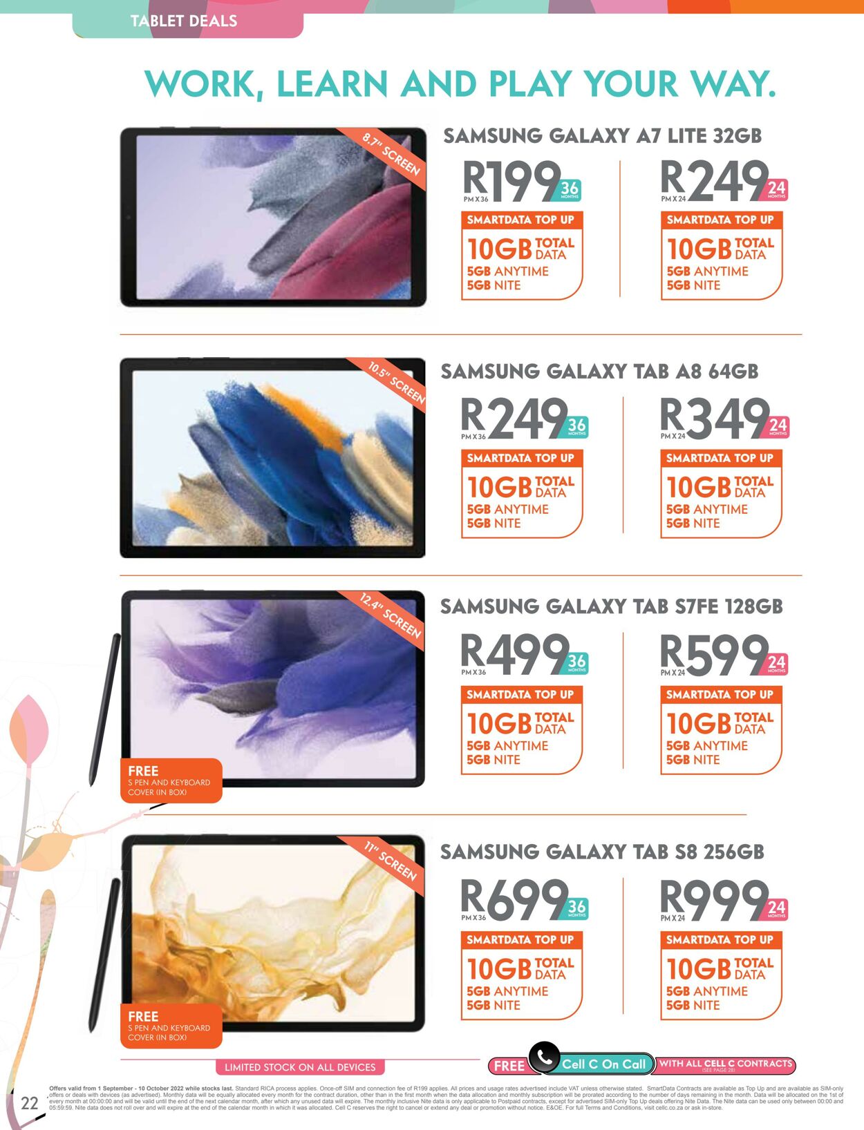 Cell C Catalogue from 2022/09/01