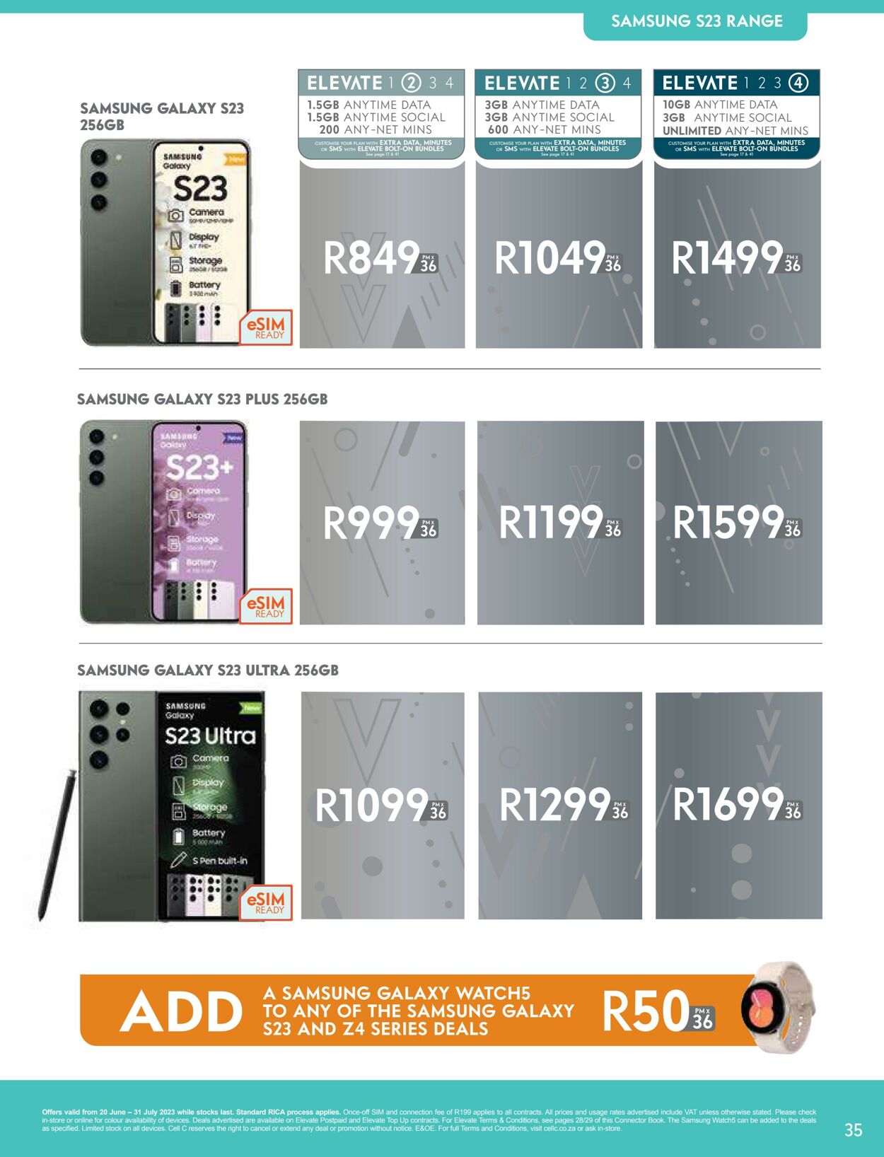 Cell C Catalogue from 2023/06/20