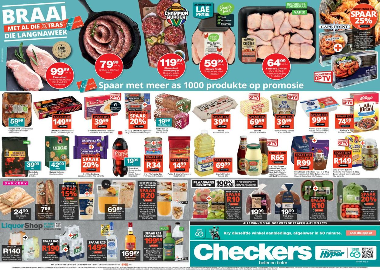 Checkers Current catalogue 2023/04/27 2023/05/01