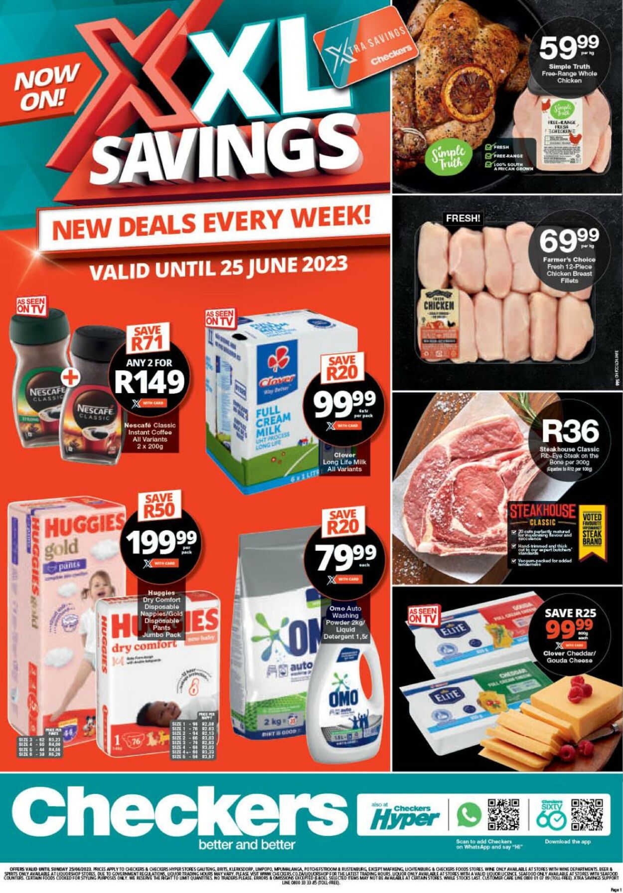 Checkers Current catalogue 2023/06/25 2023/07/09