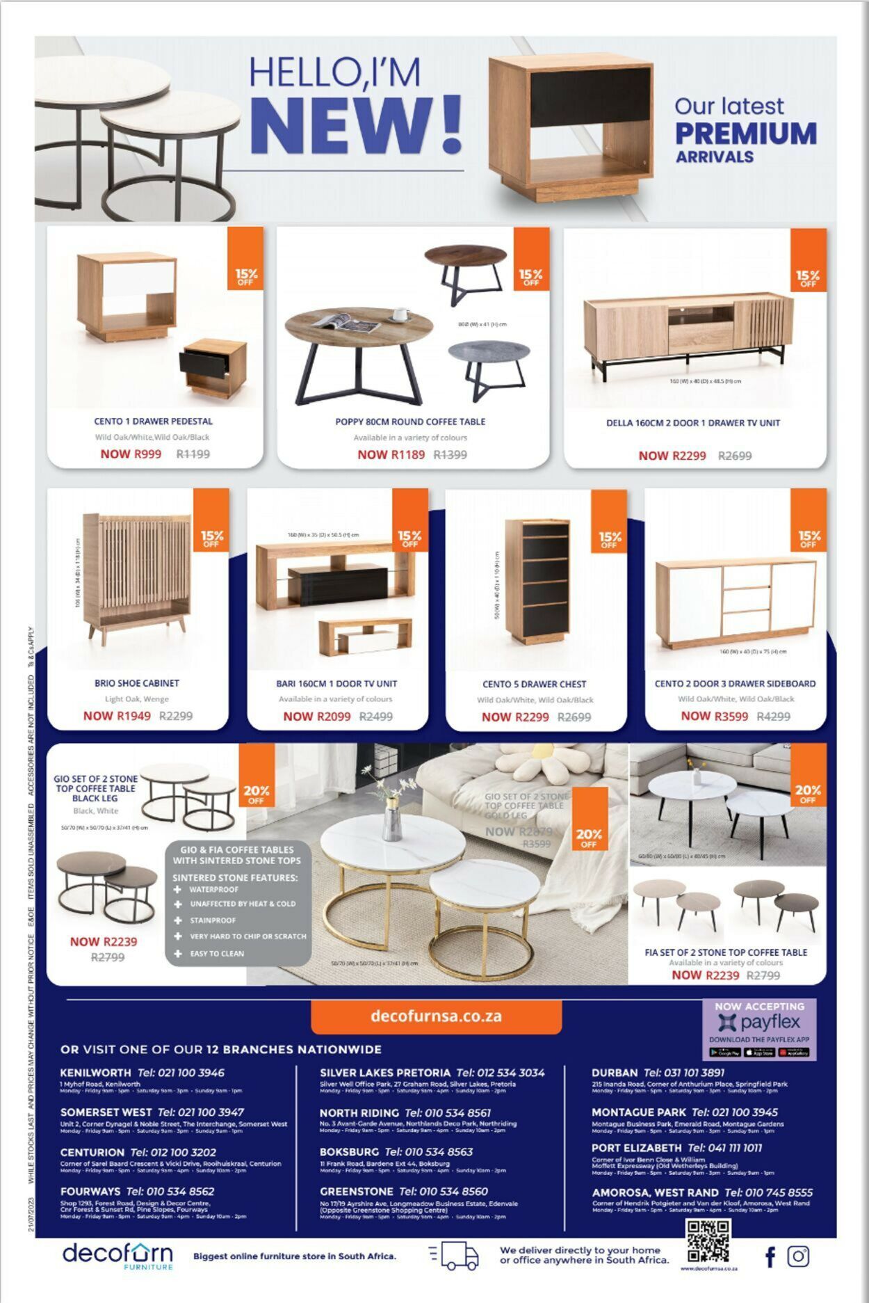 Decofurn Factory Shop Catalogue from 2023/08/01