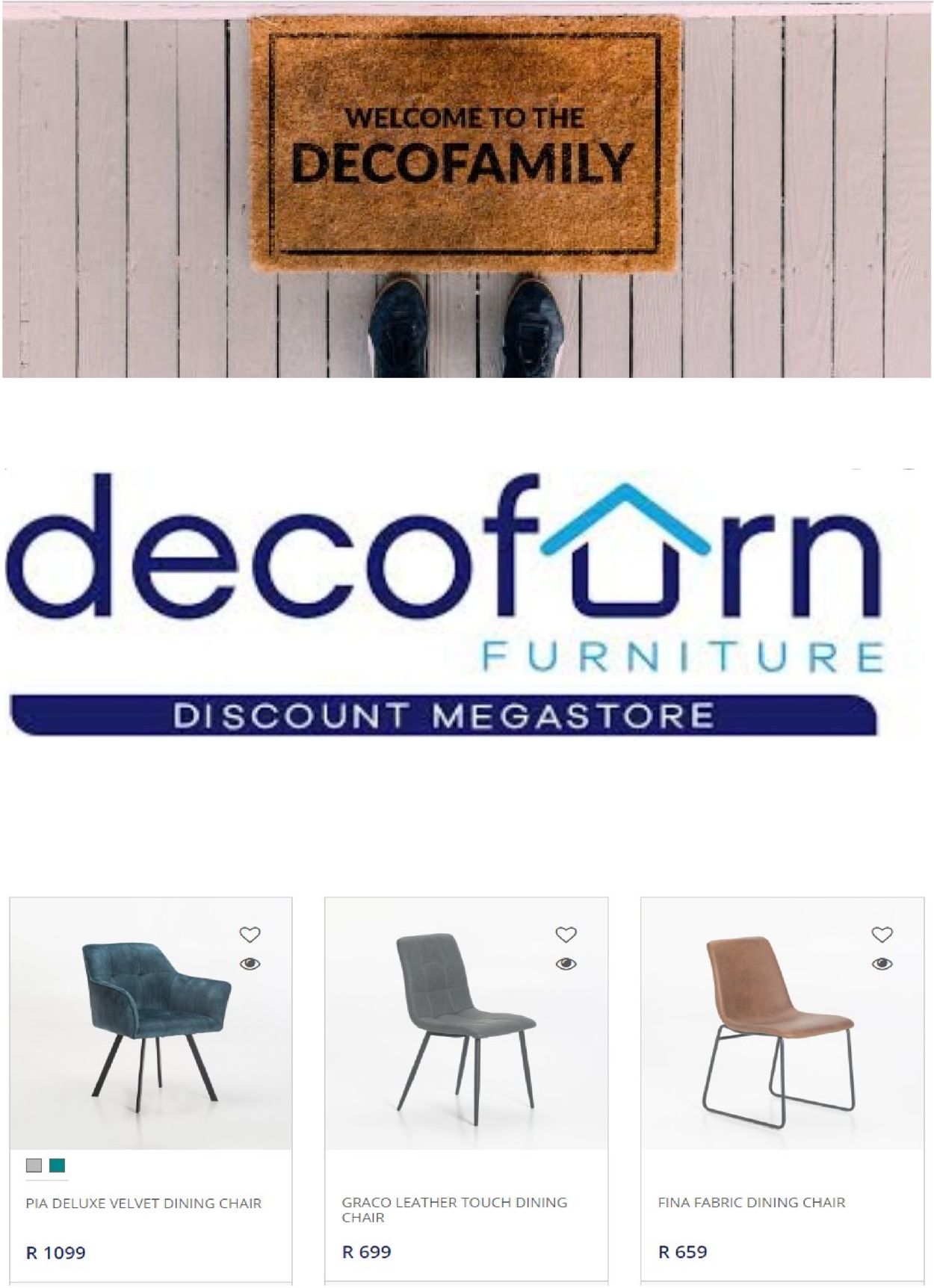 Decofurn Factory Shop Catalogue from 2021/01/04