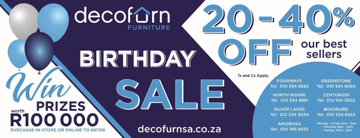 Decofurn Factory Shop Catalogue from 2022/06/14