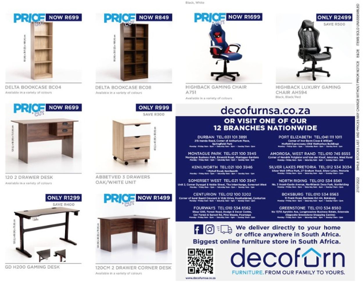 Decofurn Factory Shop Catalogue from 2022/08/22