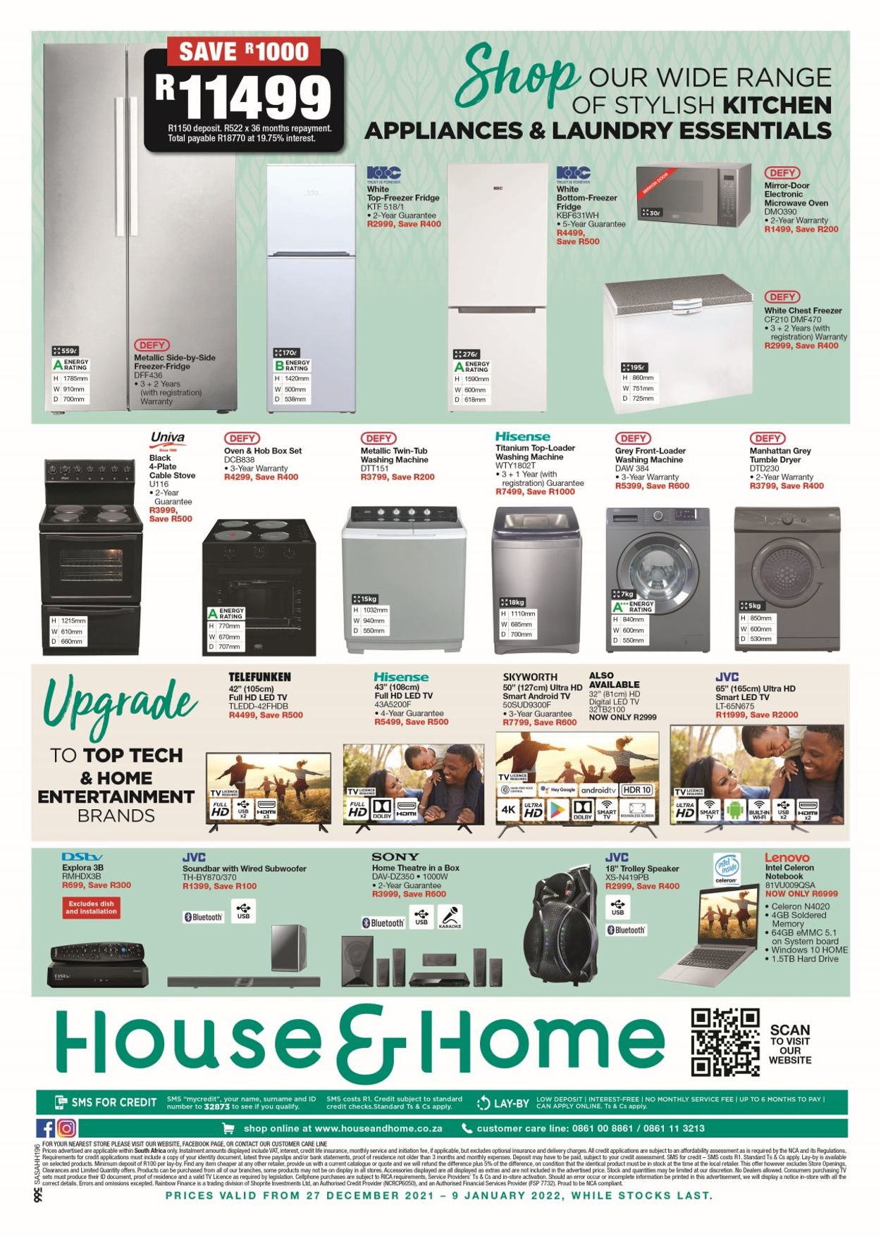 House & Home Catalogue from 2021/12/27