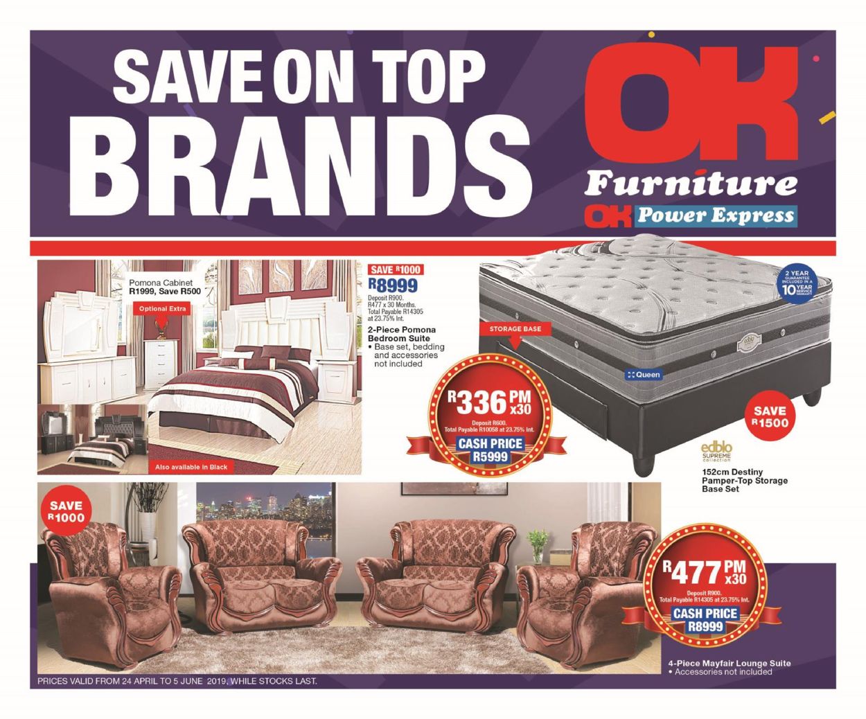 OK Furniture Catalogue from 2019/04/24