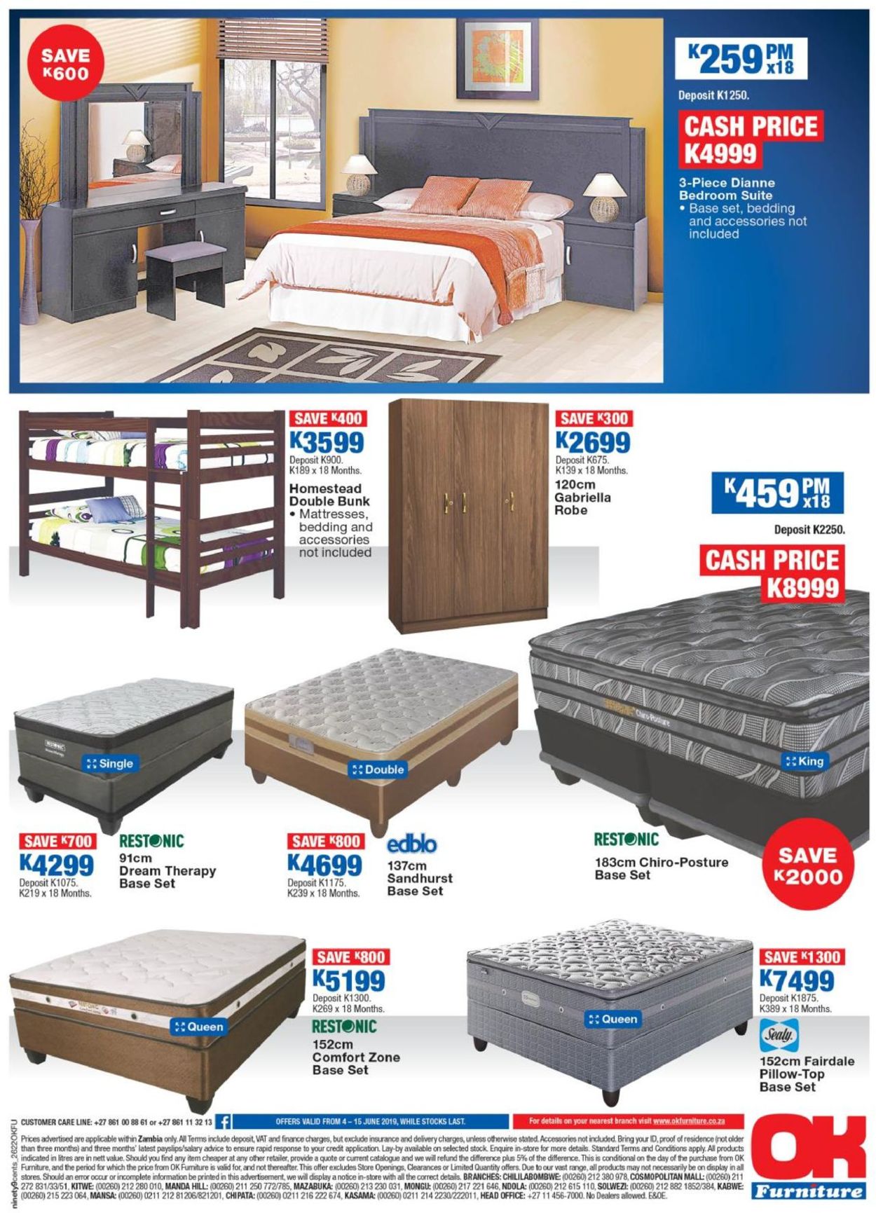 OK Furniture Catalogue from 2019/06/04