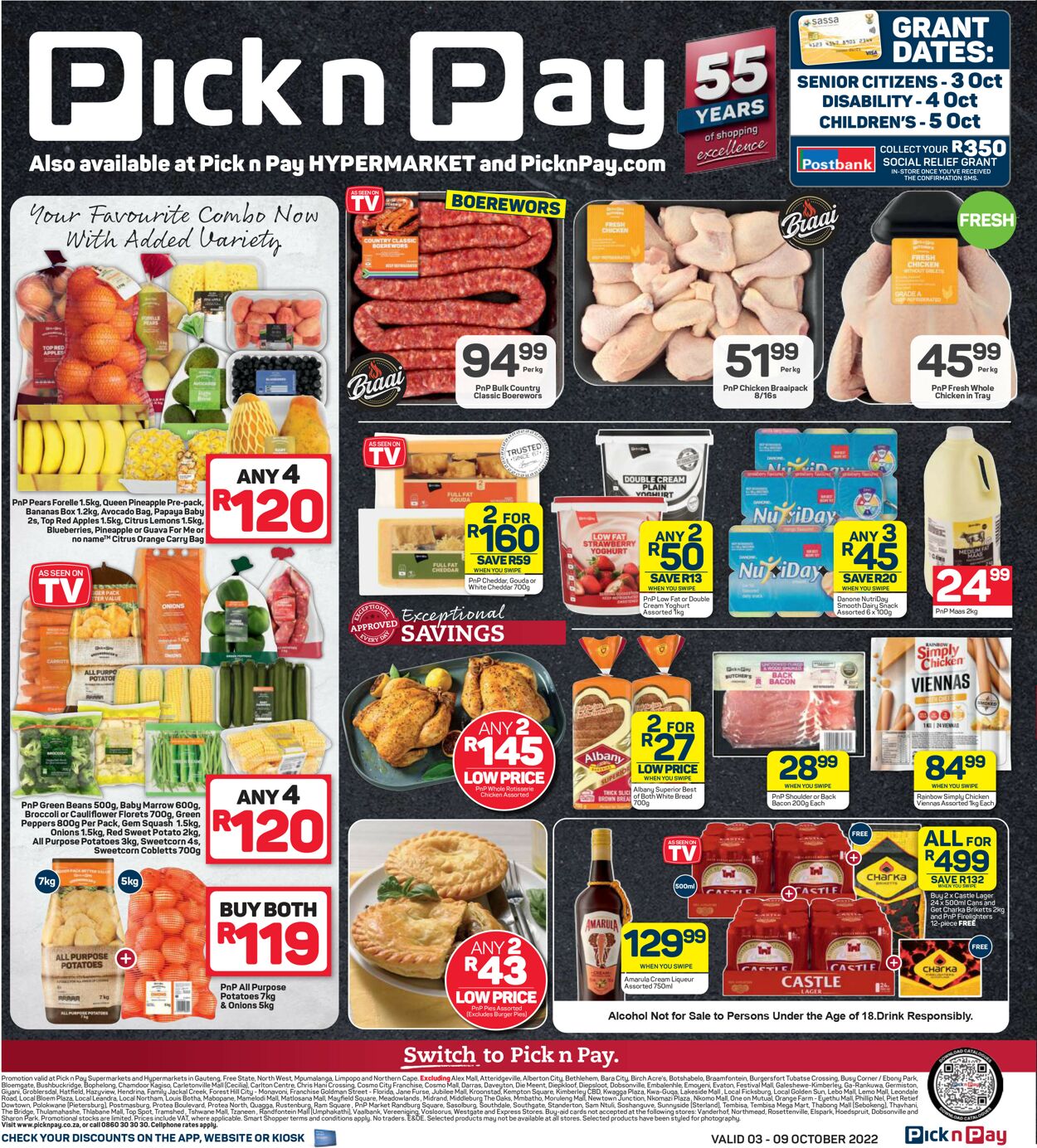Pick n Pay Catalogue from 2022/10/03
